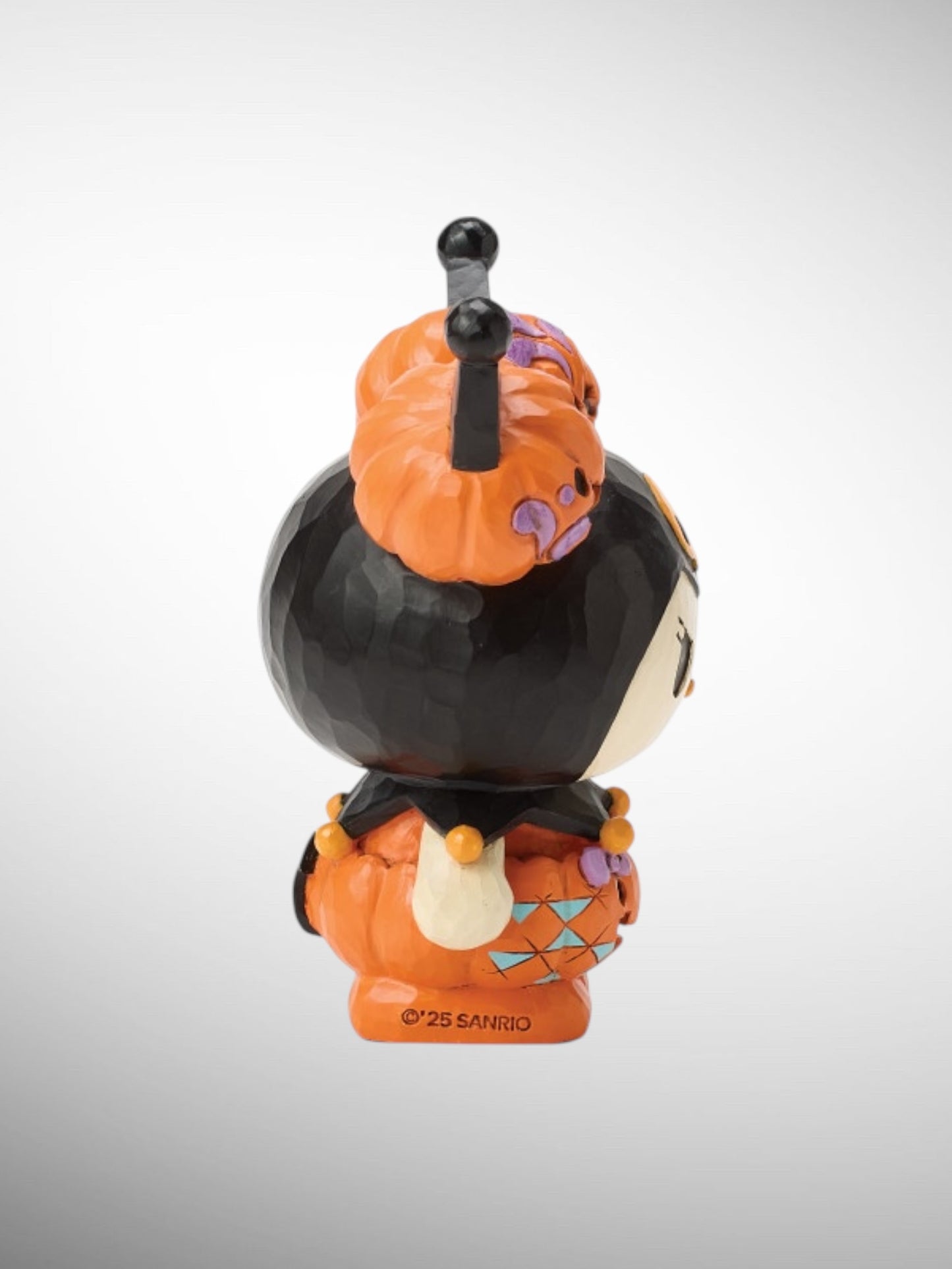 Jim Shore Sanrio Collection - Kuromi in Pumpkin Costume Figurine