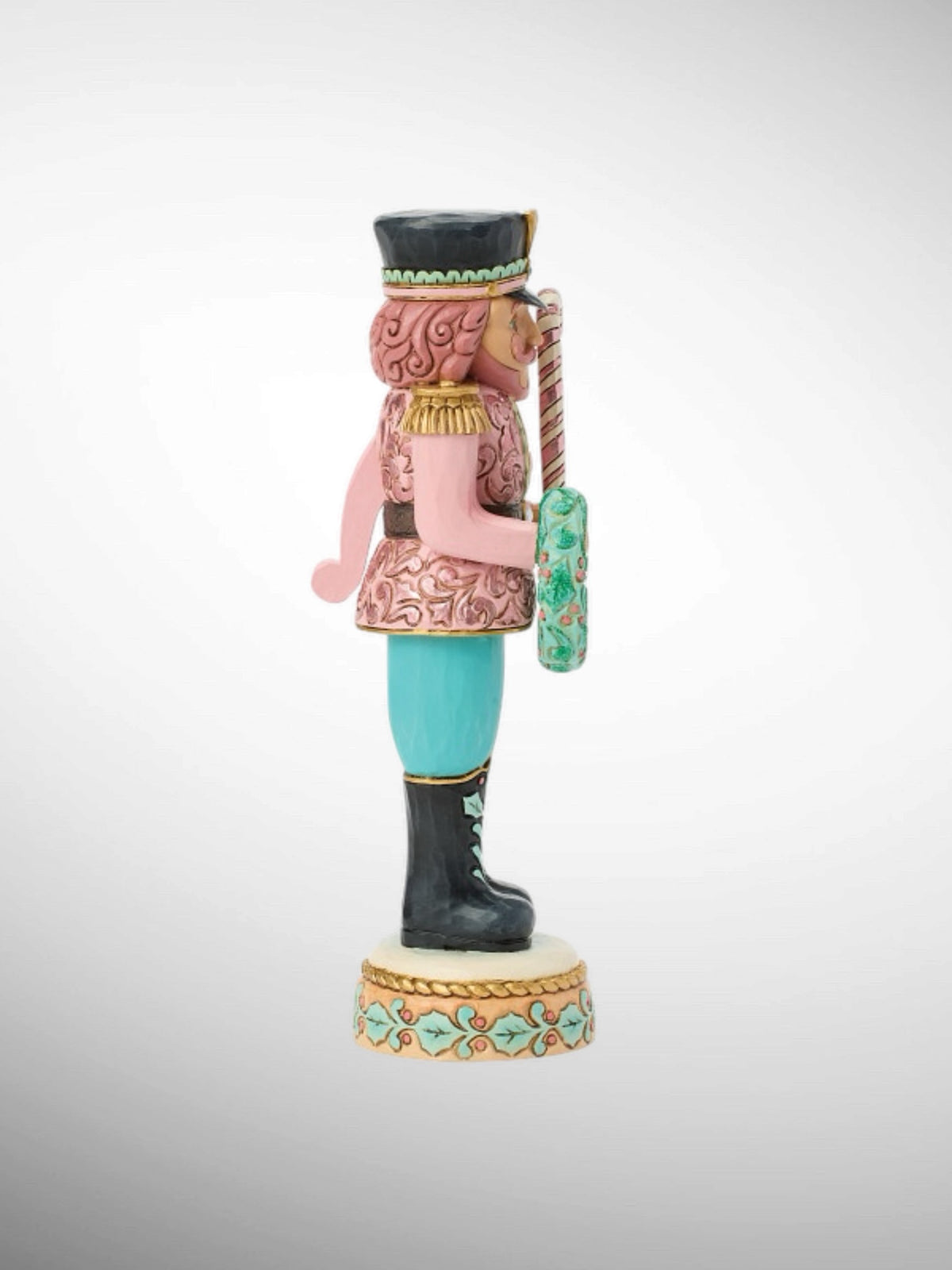 Jim Shore Heartwood Creek Royal Traditions - Pastel Patrol Toy Soldier Nutcracker Figurine