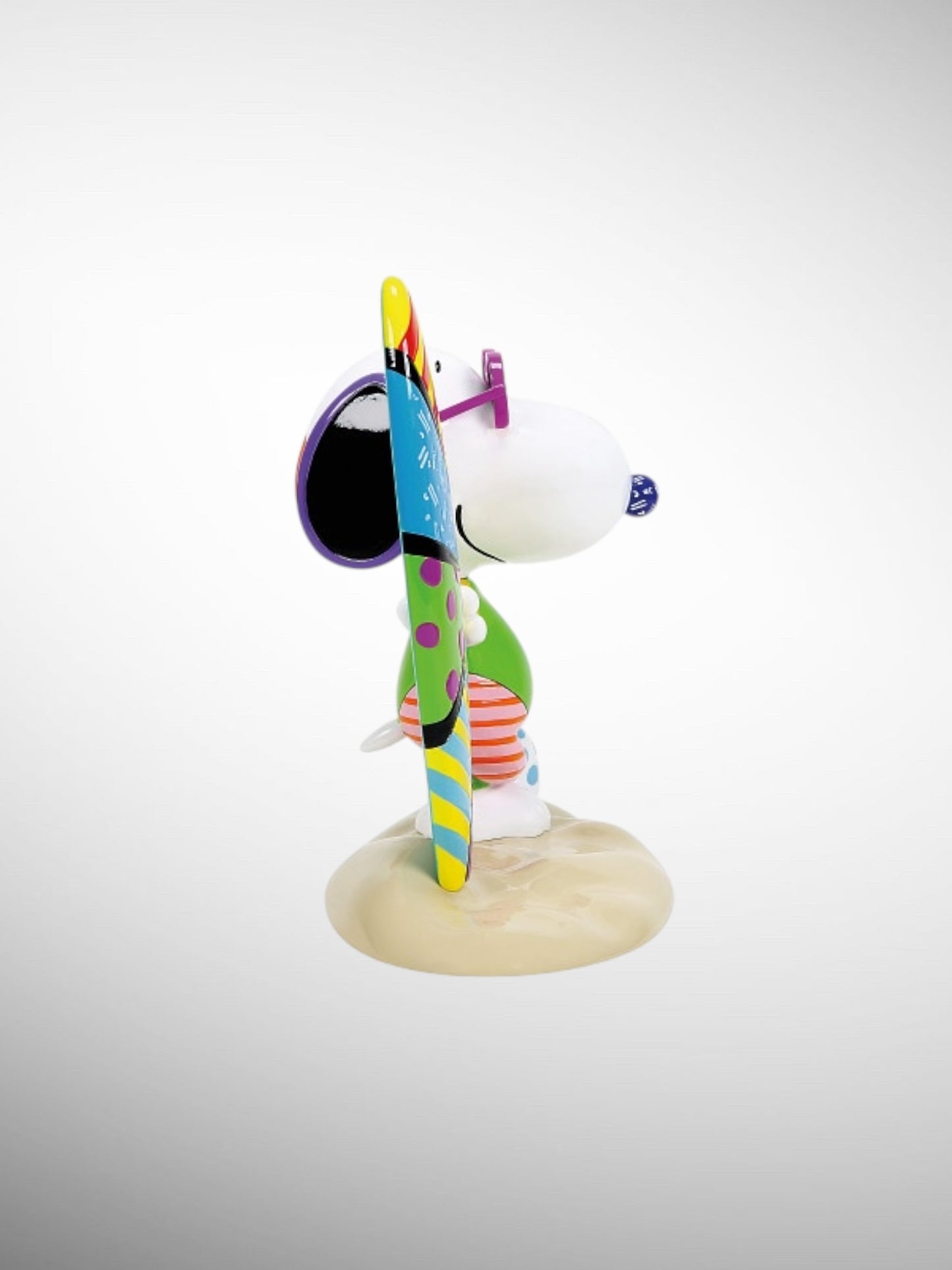 Peanuts by Britto Collection - Snoopy Joe Cool Surf Figurine - PREORDER