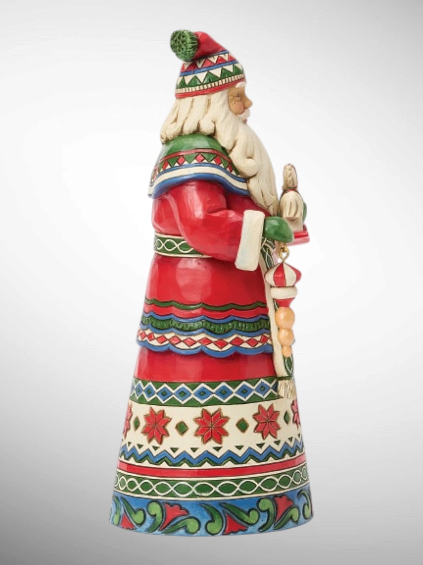 Jim Shore Heartwood Creek - Christmas in the Land of Snow Santa Laplander Horse Figurine - PREORDER