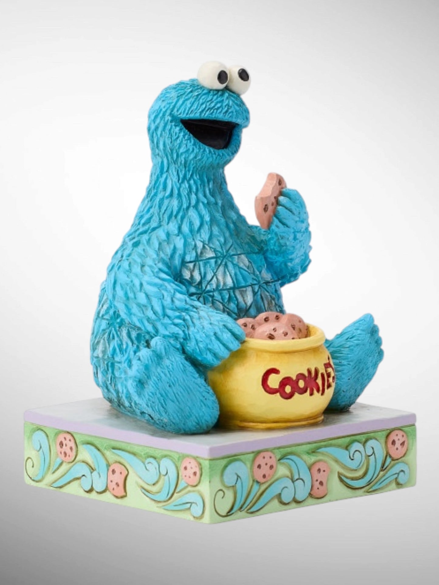 Jim Shore Sesame Street - Me Want Cookie! Cookie Monster Figurine - PREORDER