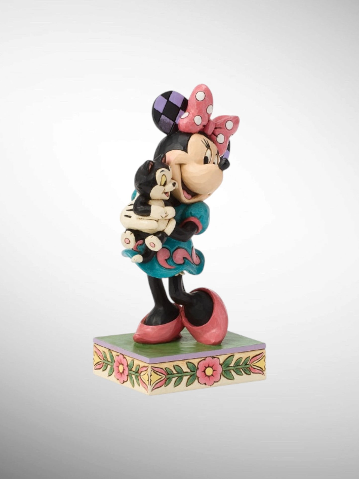 Jim Shore Disney Traditions - Purr-fect Pair Minnie Figaro Figurine - PREORDER