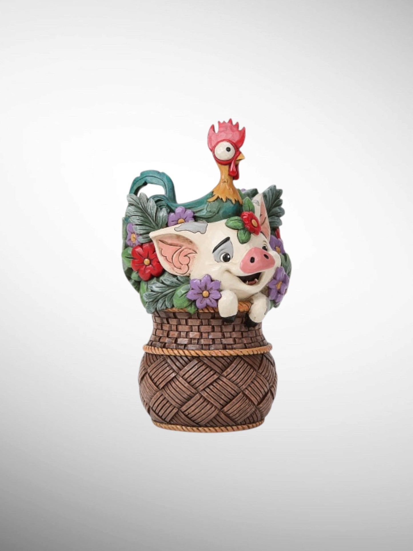 Jim Shore Disney Traditions - Paradise Pals Hei Hei Pua Moana Figurine - PREORDER