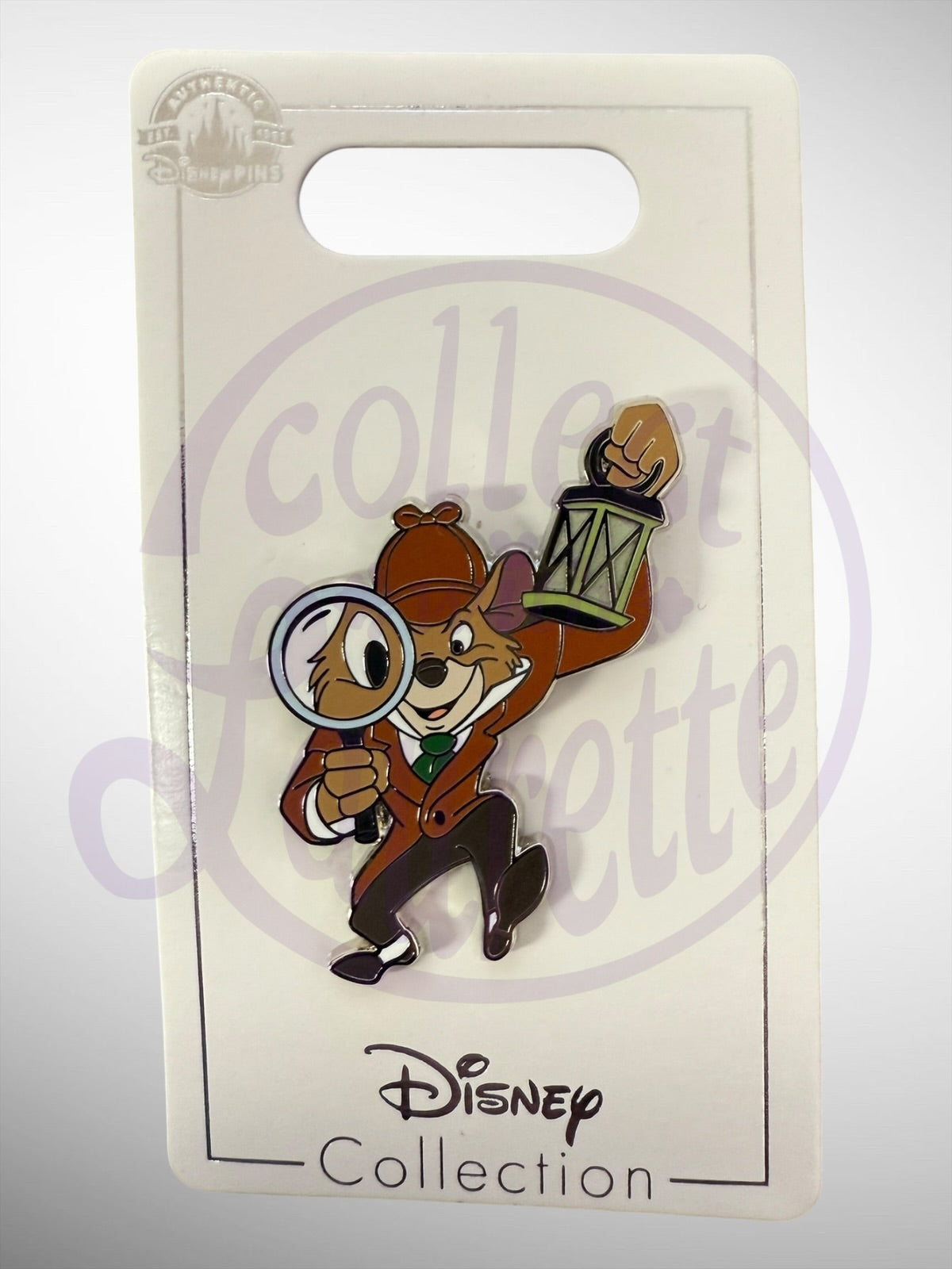 Disney Parks Pin Trading Collection - Basil The Great Mouse Detective Pin