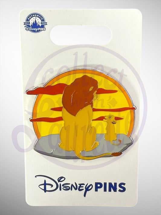 Disney Parks Pin Trading Collection - Lion King Mufasa Simba Pin