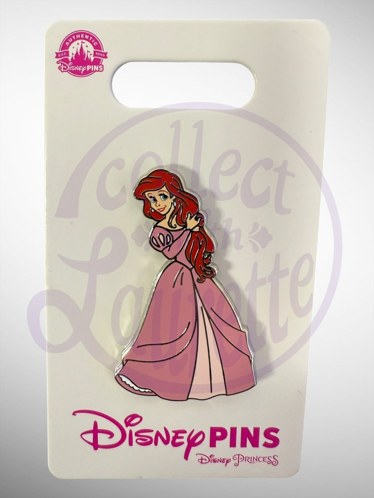 Disney Parks Pin Trading Collection - Ariel Pink Dress Pin