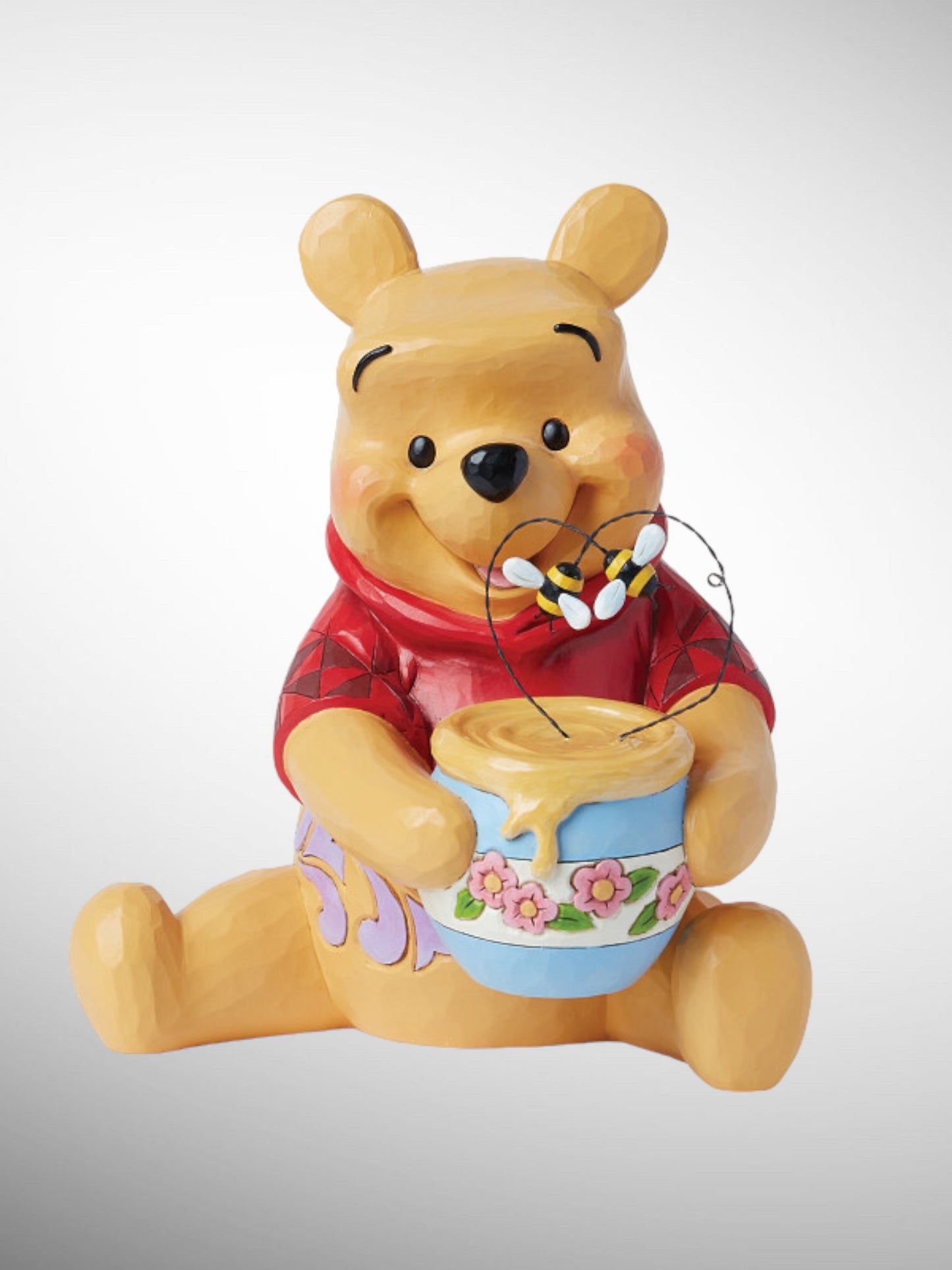 Jim Shore Disney Traditions - Bee Sweet Winnie the Pooh Honey Pot Big Figurine