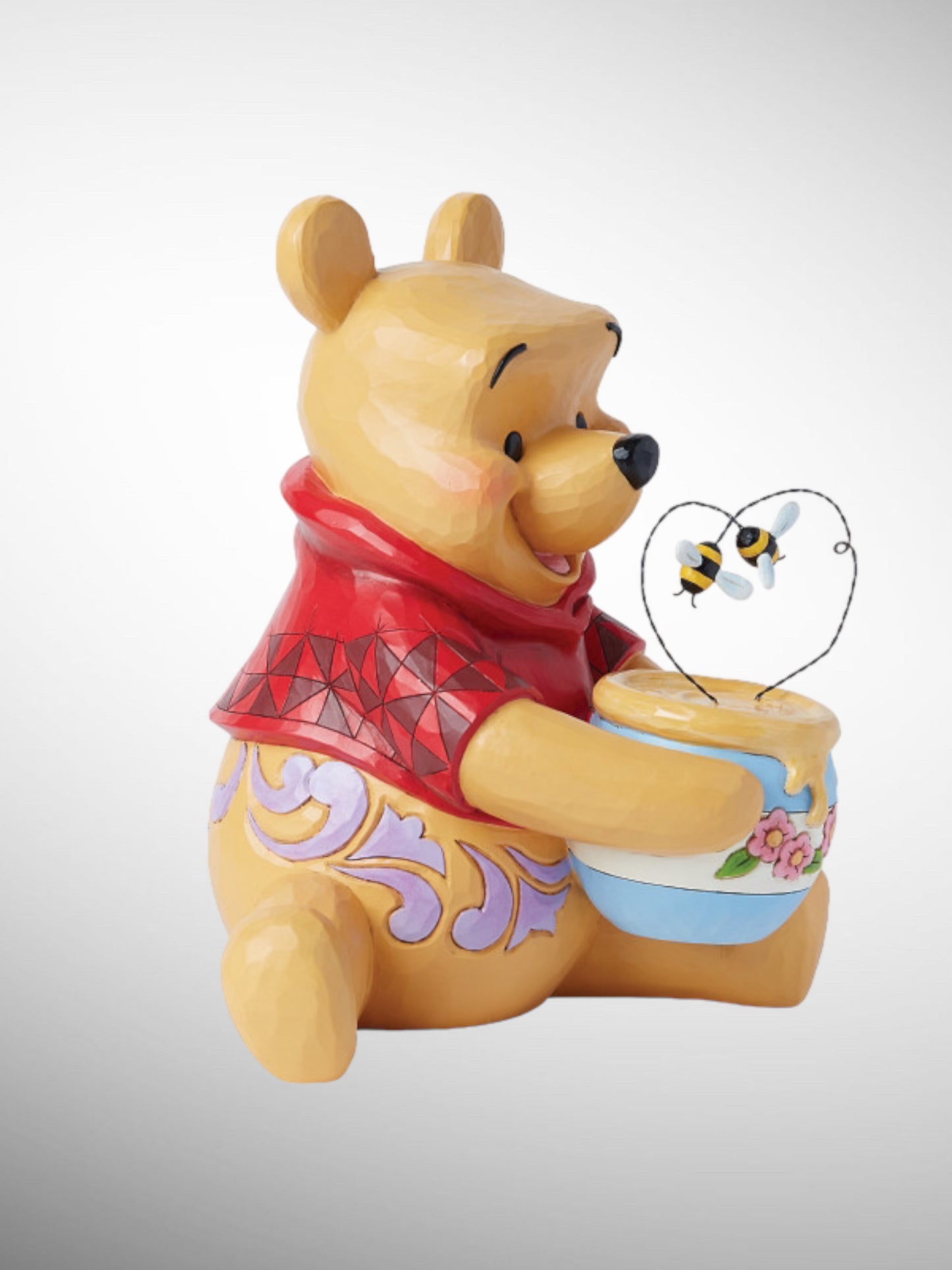 Jim Shore Disney Traditions - Bee Sweet Winnie the Pooh Honey Pot Big Figurine
