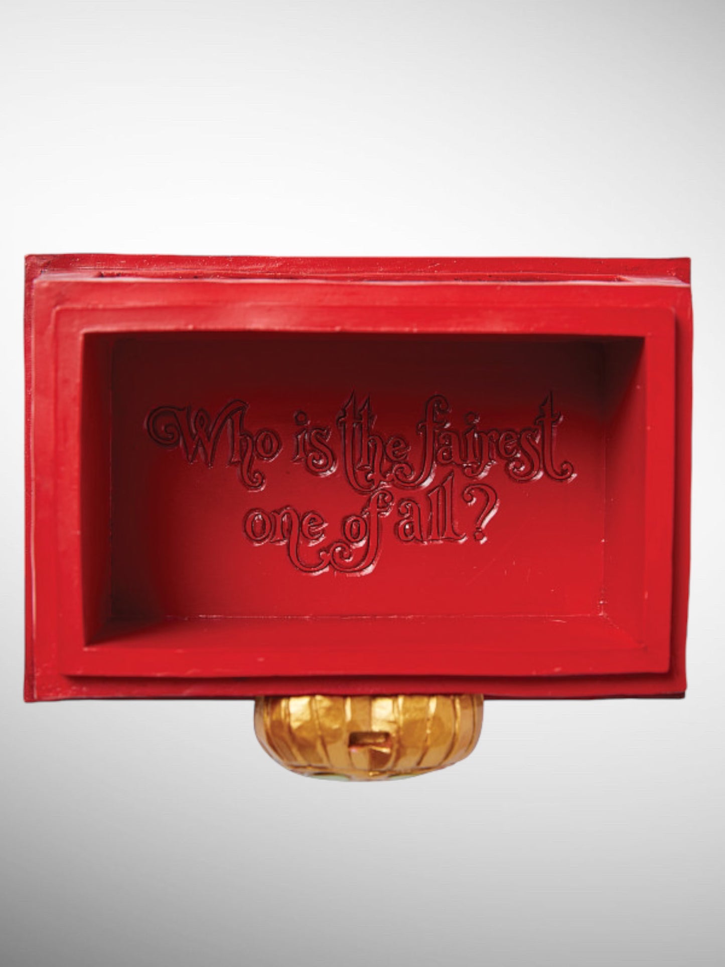 Jim Shore Disney Traditions - Who is the Fairest One of All? Snow White Queen's Trinket Box Figurine