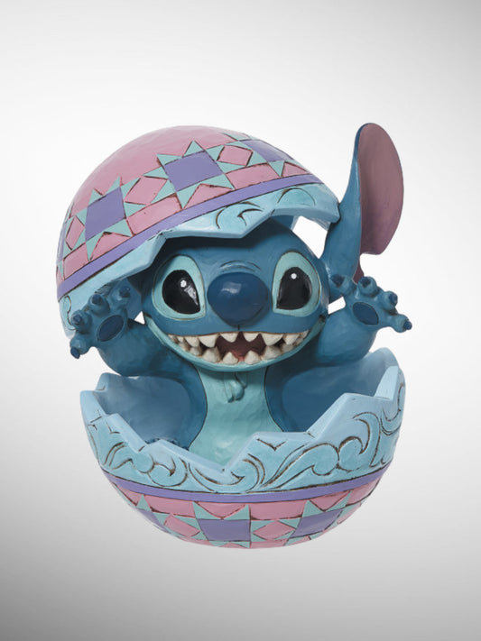 Jim Shore Disney Traditions - An Alien Hatched Stitch Lilo and Stitch Easter Figurine