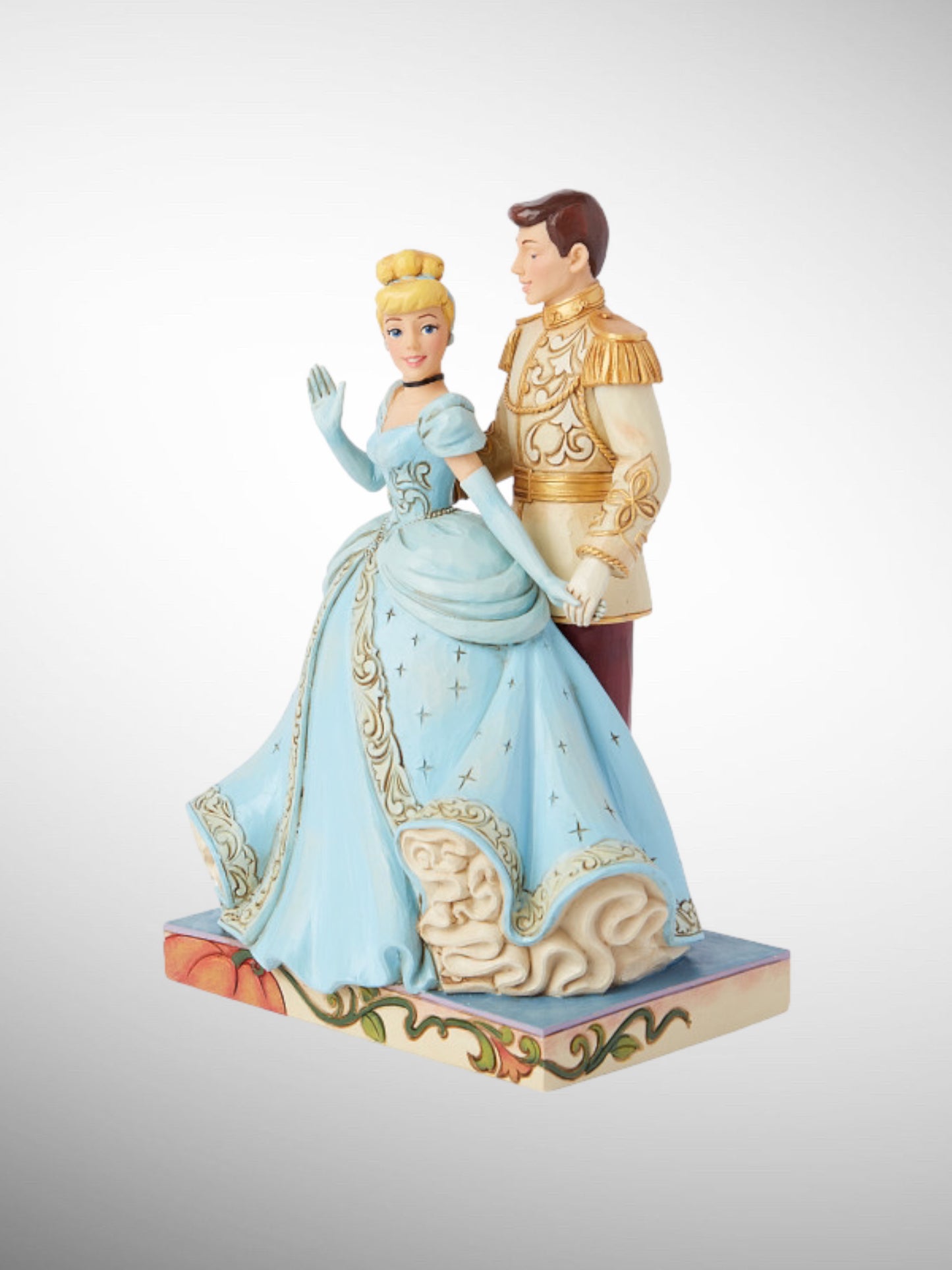 Jim Shore Disney Traditions - A Fairytale Love Cinderella and Prince Charming Figurine