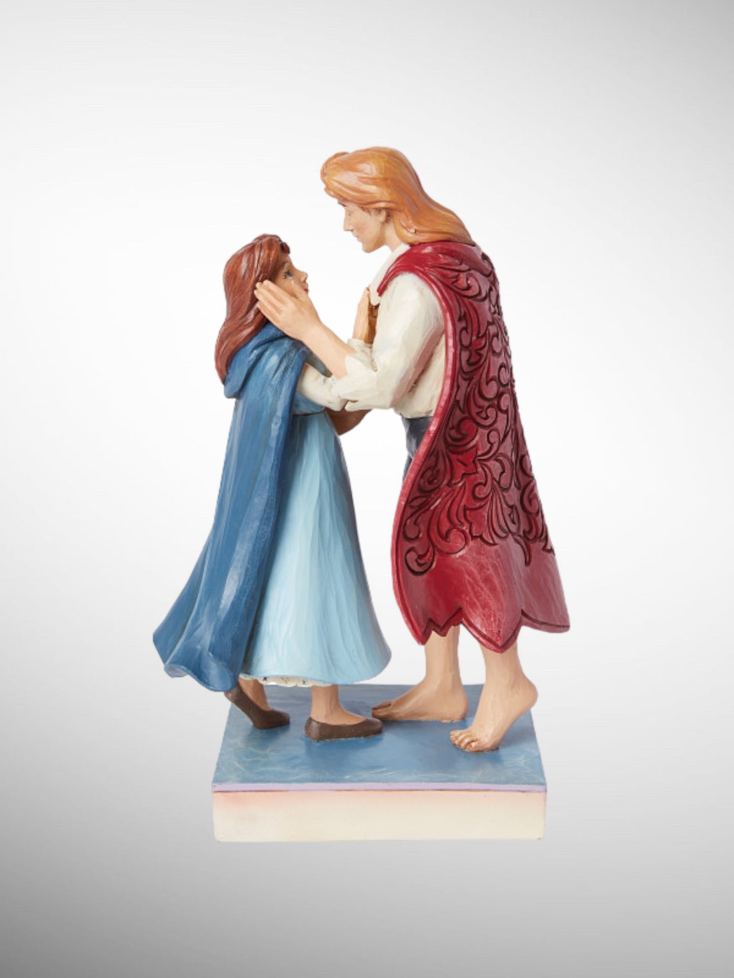 Jim Shore Disney Traditions - The Beauty of Love Belle and Prince Adam Figurine