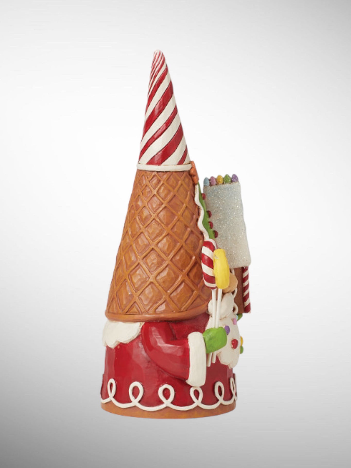 Jim Shore Gingerbread Christmas - Ginger-Gnome Treats Figurine