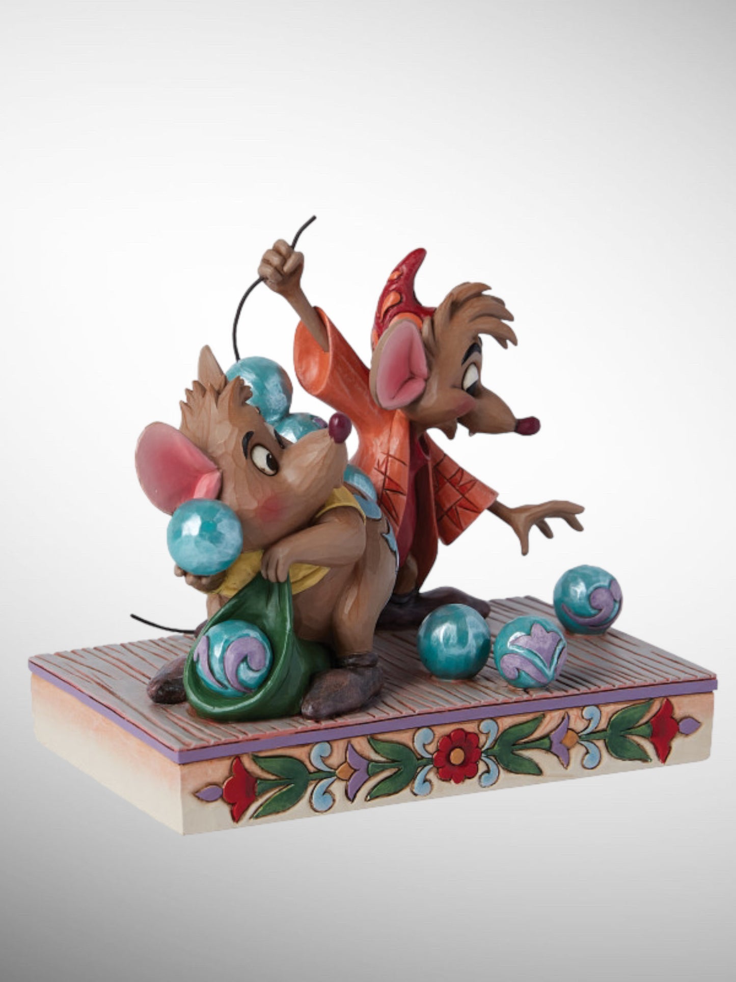 Jim Shore Disney Traditions - Beads for Cinderelly Gus and Jaq Cinderella Figurine