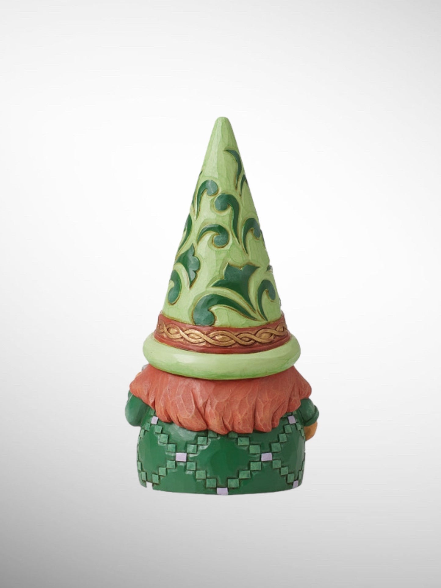 Jim Shore Heartwood Creek - Blarney, Red! Irish Leprechaun Gnome Figurine