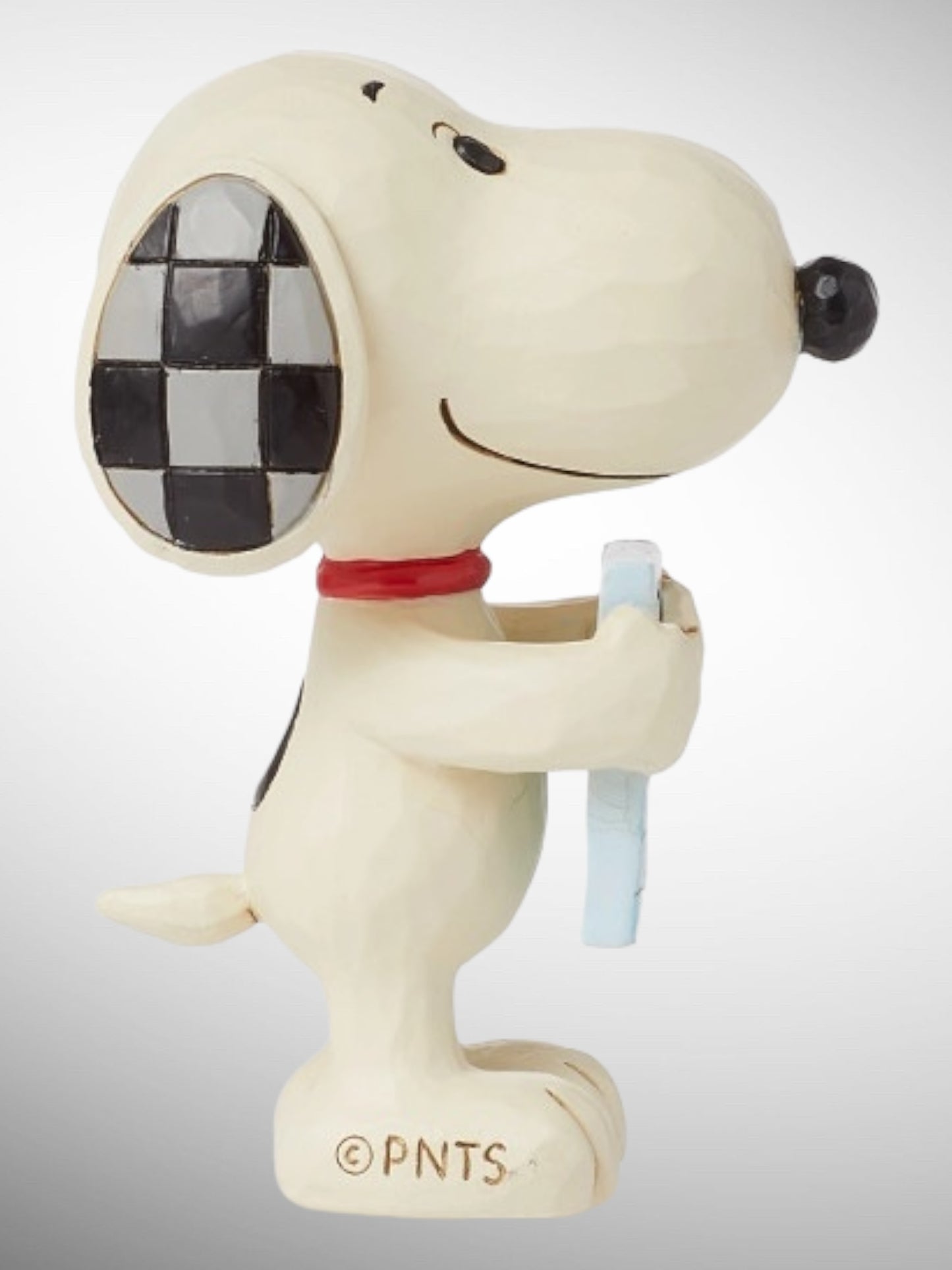 Jim Shore Peanuts - Snoopy with Love Sign Mini Figurine