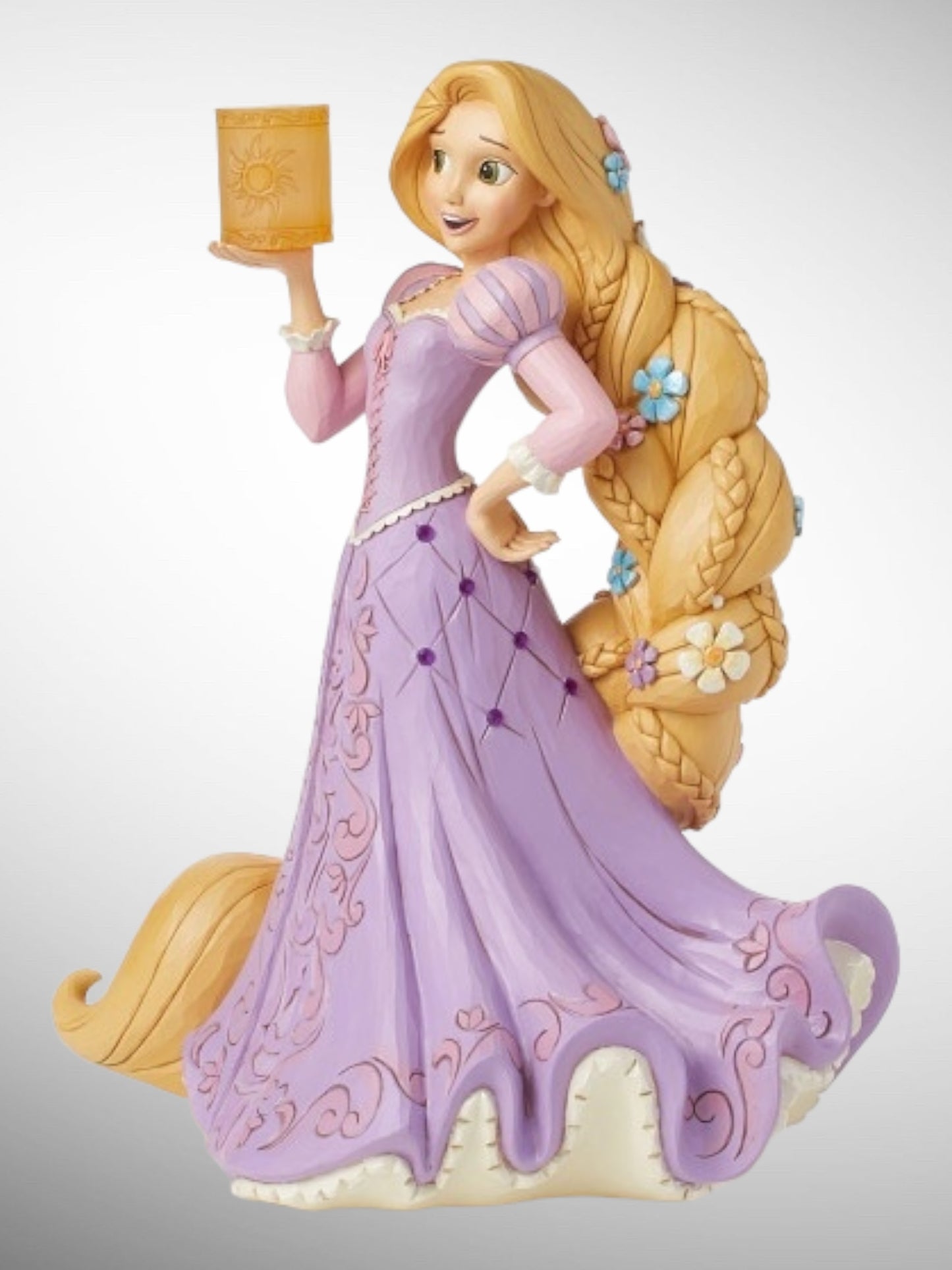 Jim Shore Disney Traditions - A Daring Dreamer Princess Rapunzel Deluxe Figurine