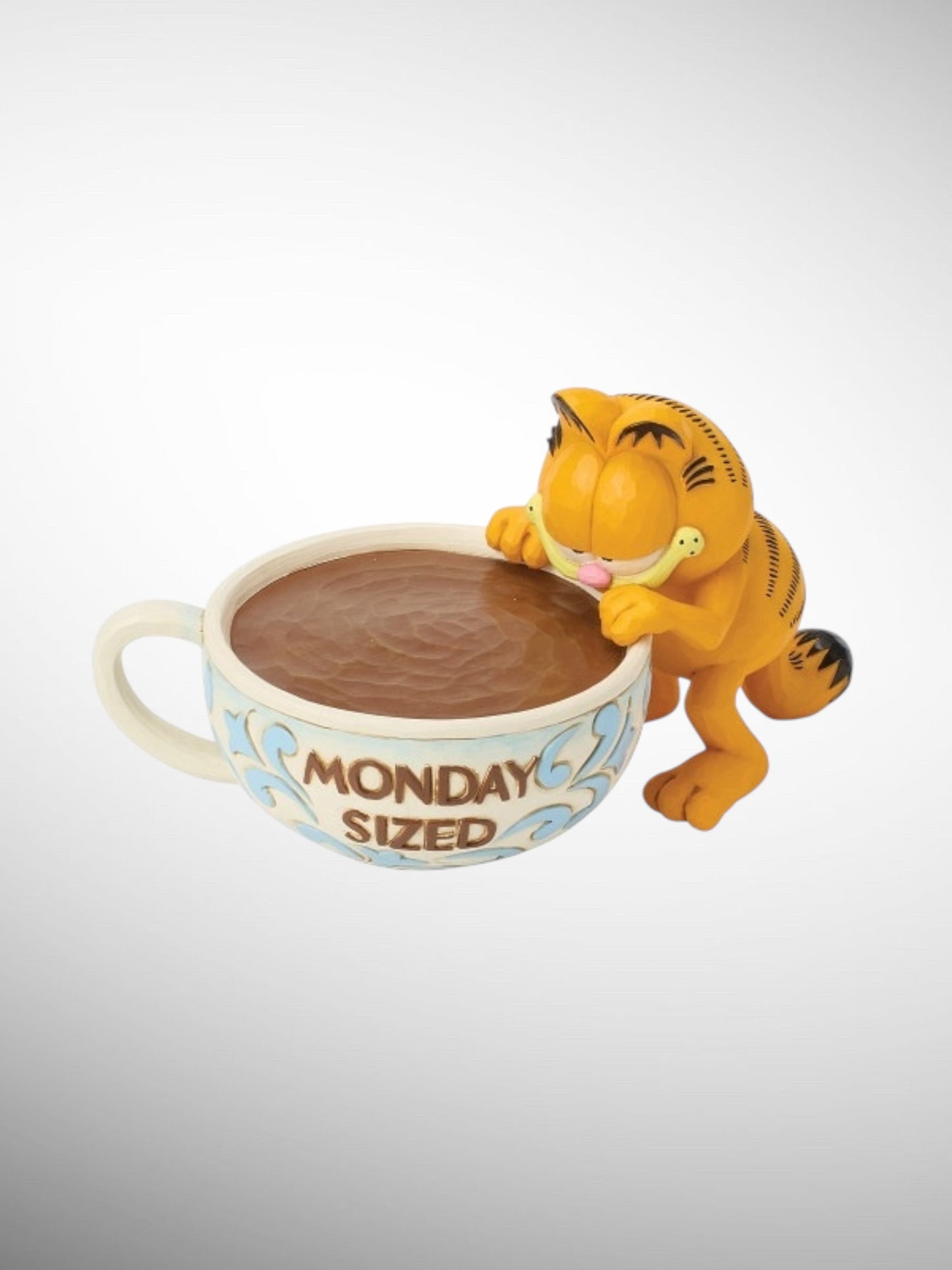 Jim Shore Garfield - But First, Coffee Figurine - PREORDER