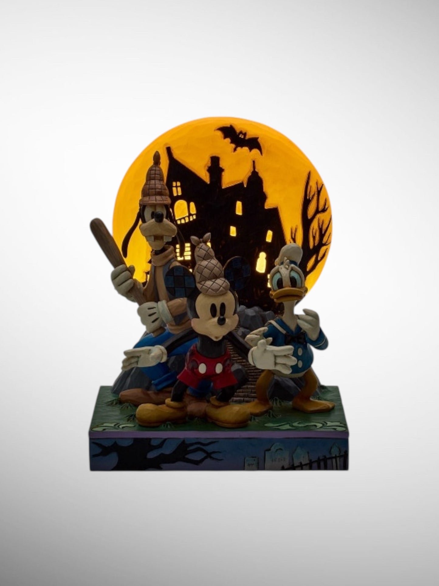 Jim Shore Disney Traditions - Look Out! Ghosts! Lonesome Ghosts Figurine - PREORDER