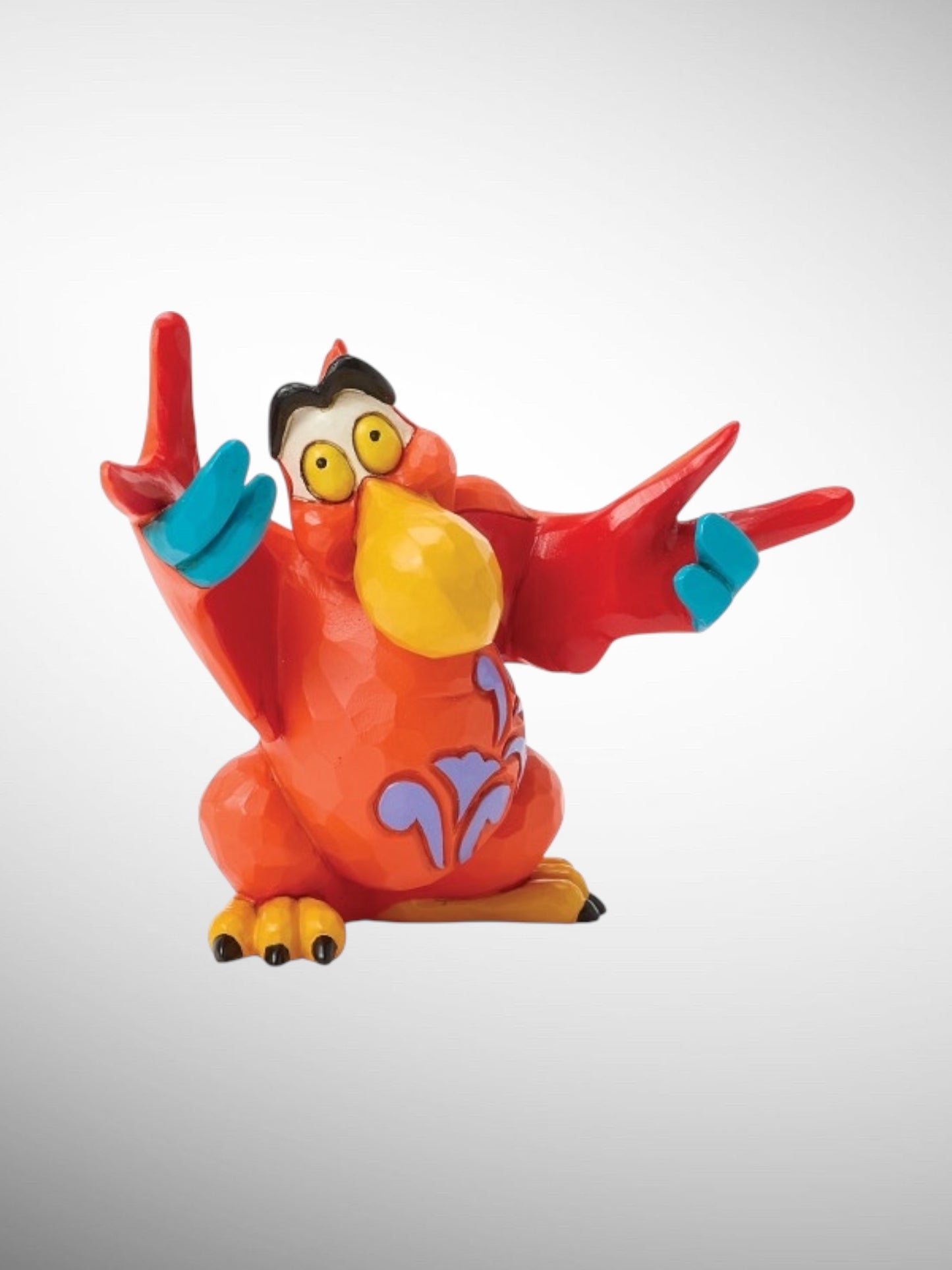 Jim Shore Disney Traditions - Iago Mini Aladdin Figurine - PREORDER