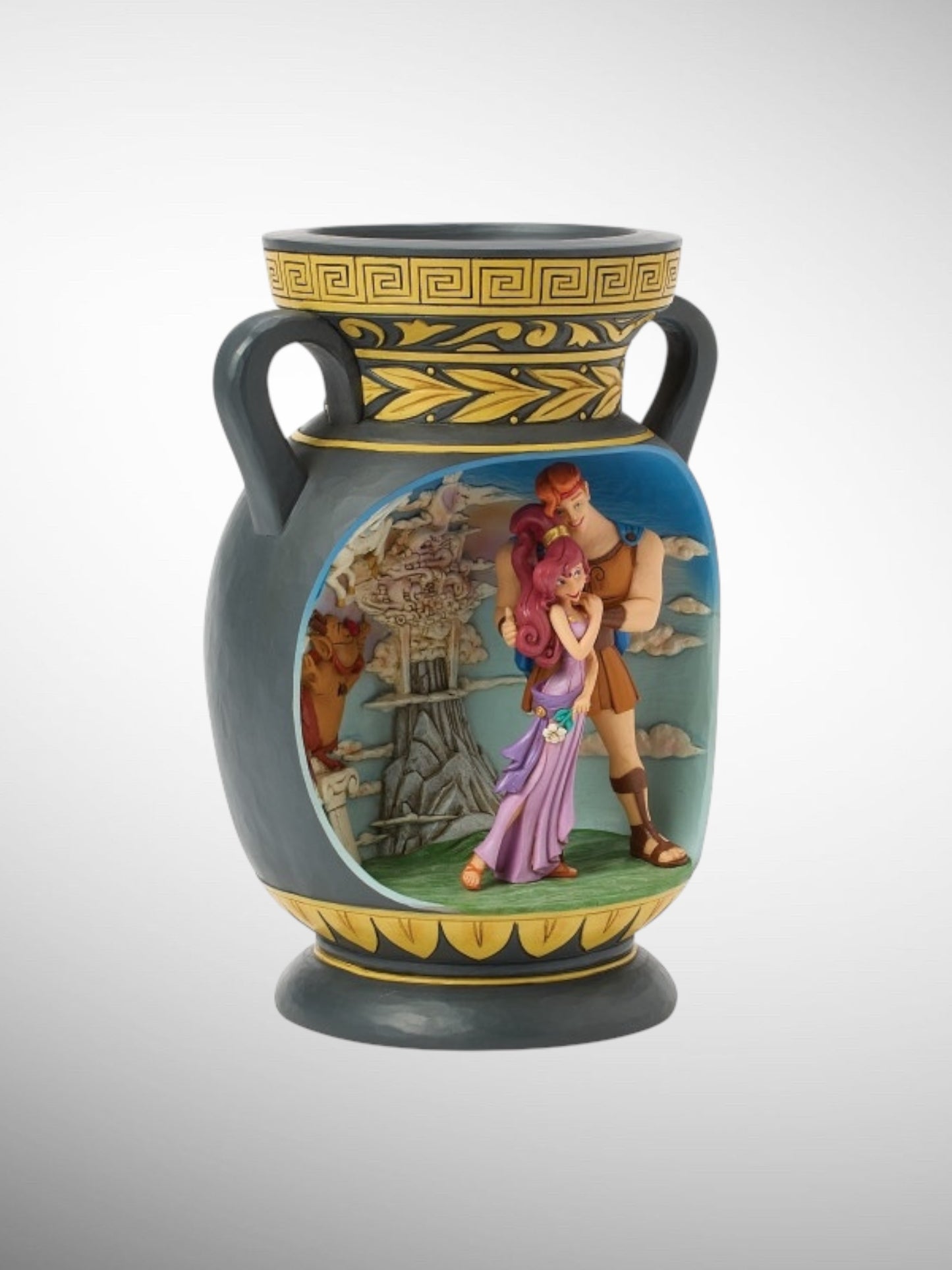Jim Shore Disney Traditions - A Hero's Journey Hercules Vase Diorama Figurine - PREORDER