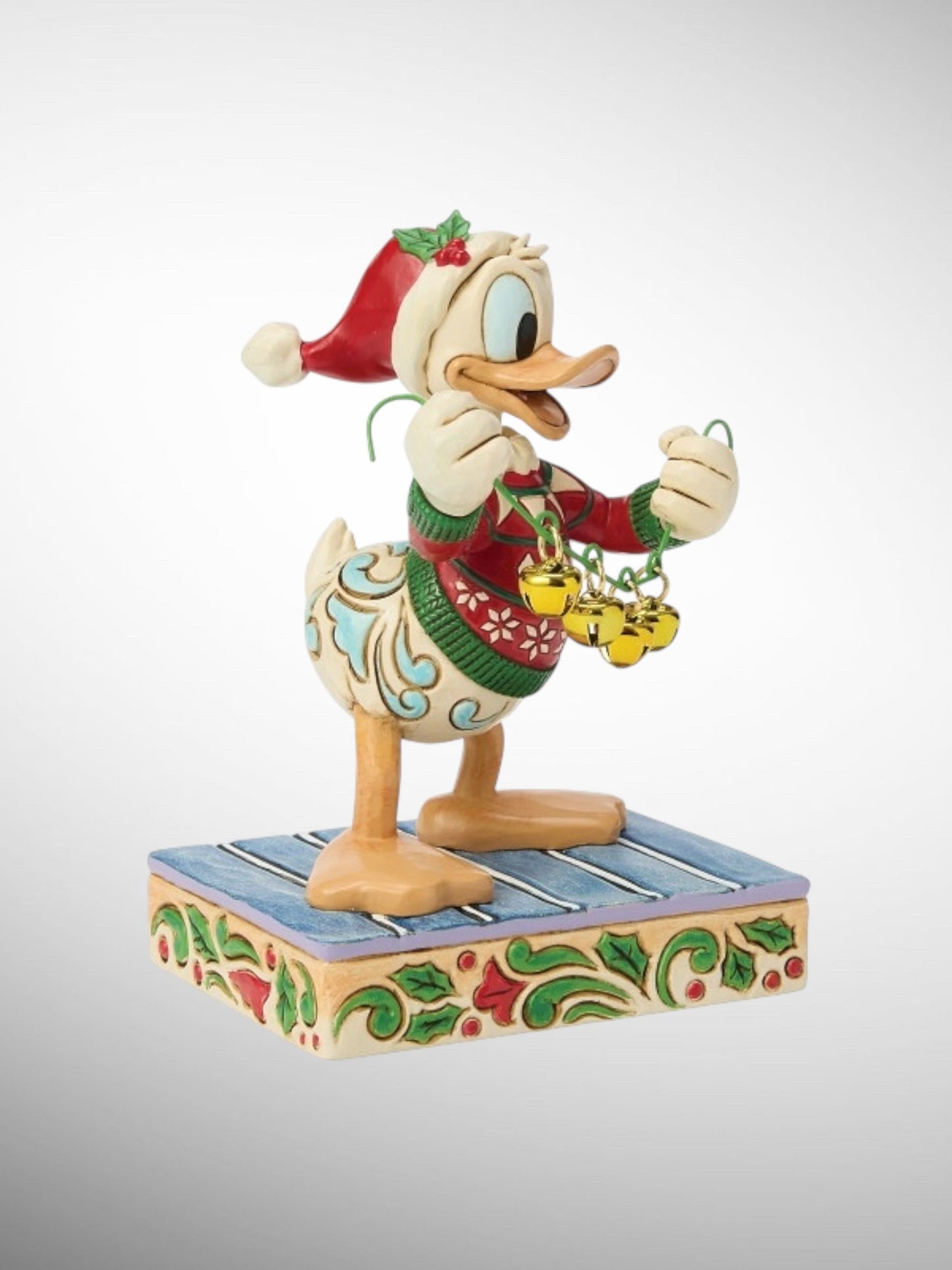 Jim Shore Disney Traditions - Holiday Jingle Christmas Donald Figurine - PREORDER