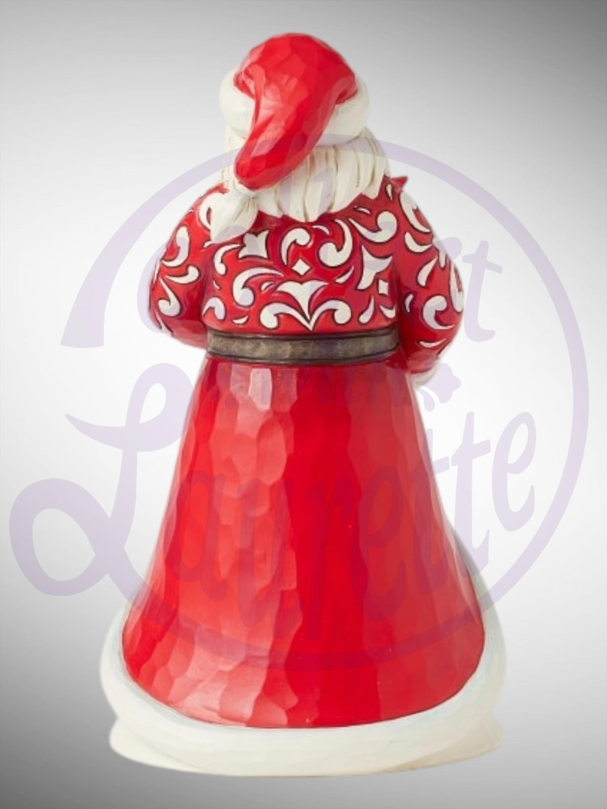 Jim Shore Heartwood Creek - Blooms of the Season Santa Figurine