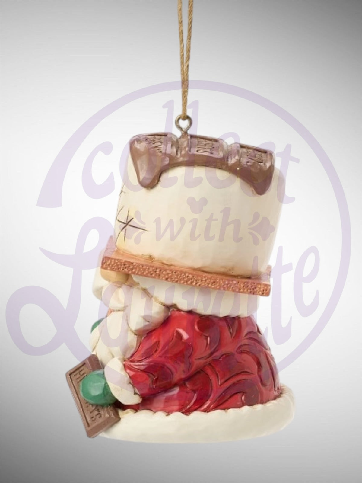 Jim Shore Hershey Collection - S'More Gnome with Hershey Bar Ornament