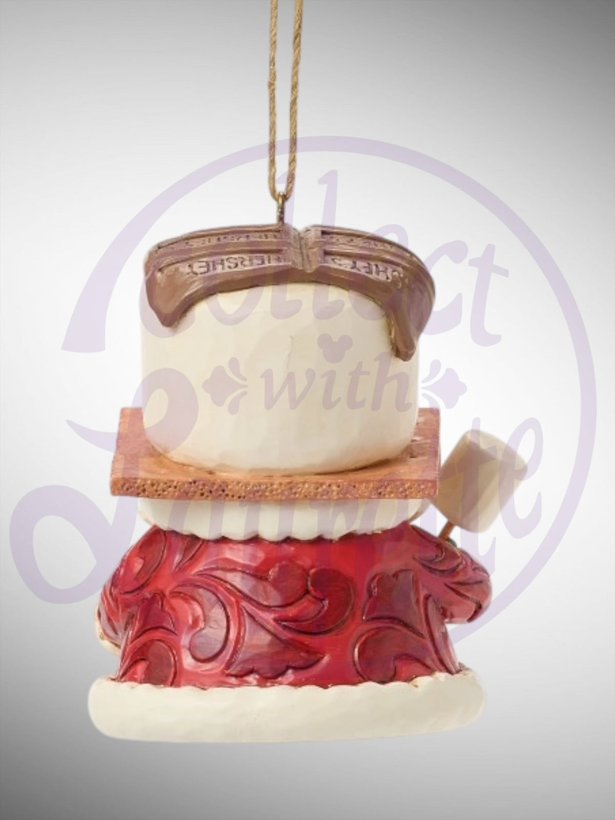 Jim Shore Hershey Collection - S'More Gnome with Hershey Bar Ornament