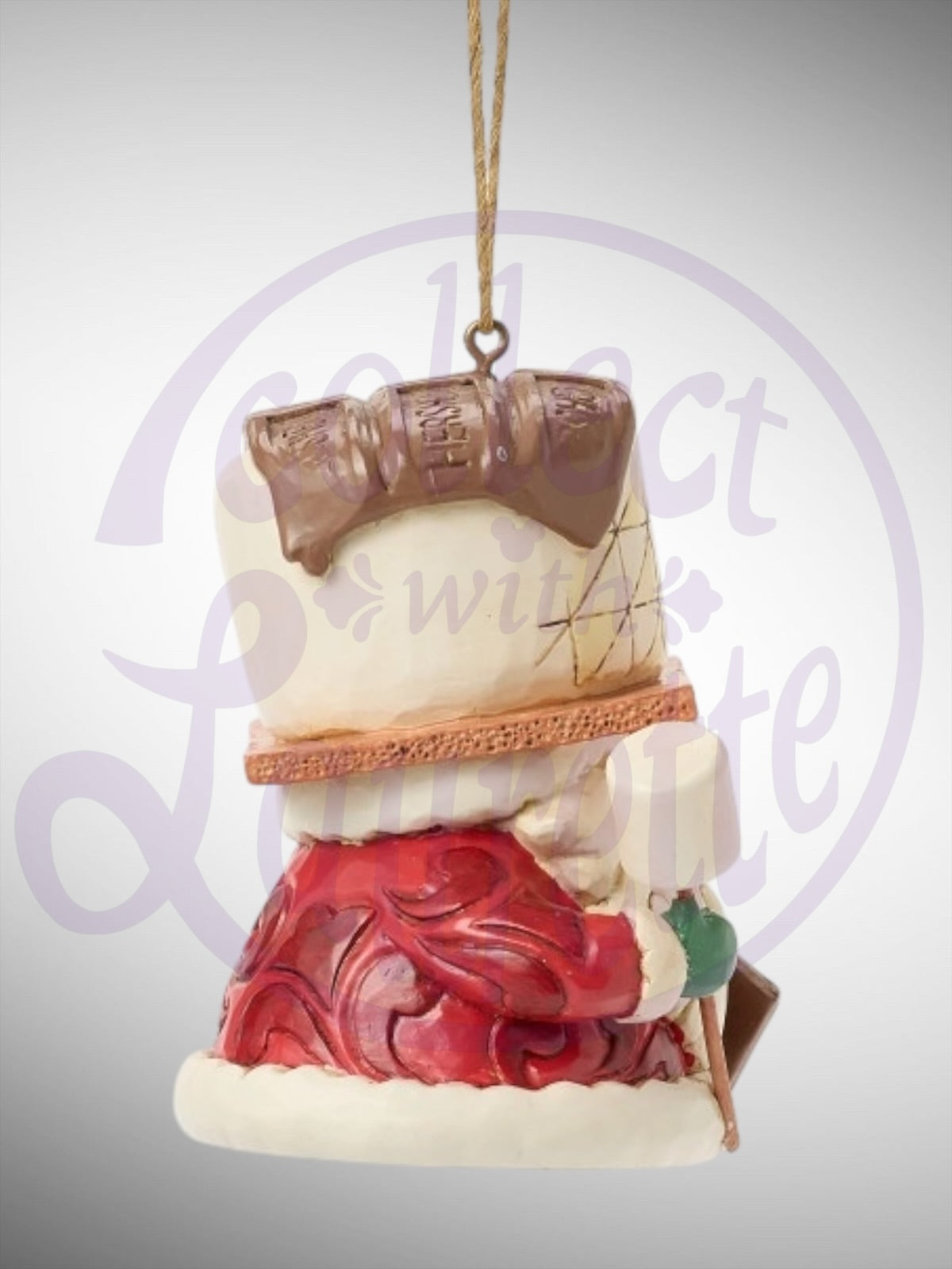 Jim Shore Hershey Collection - S'More Gnome with Hershey Bar Ornament