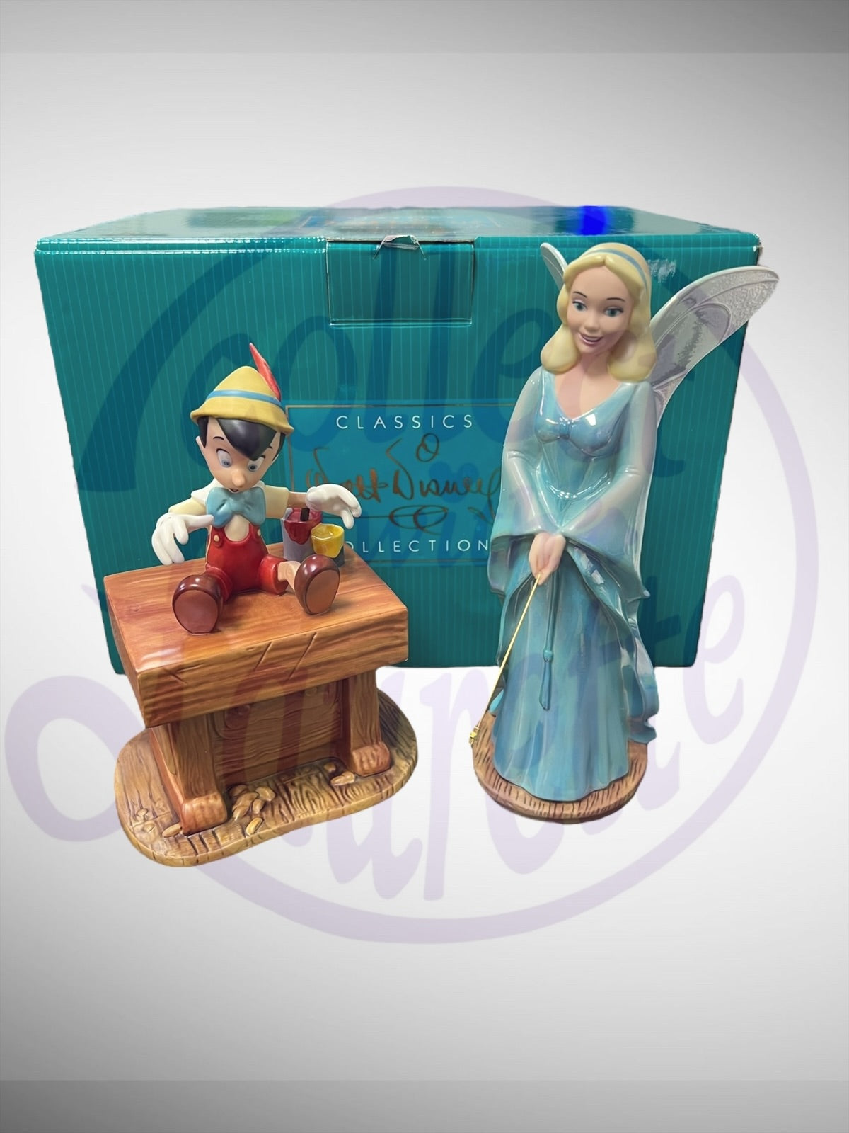 Walt Disney Classics Collection - The Gift of Life is Thine Blue Fairy Pinocchio WDCC Figurine