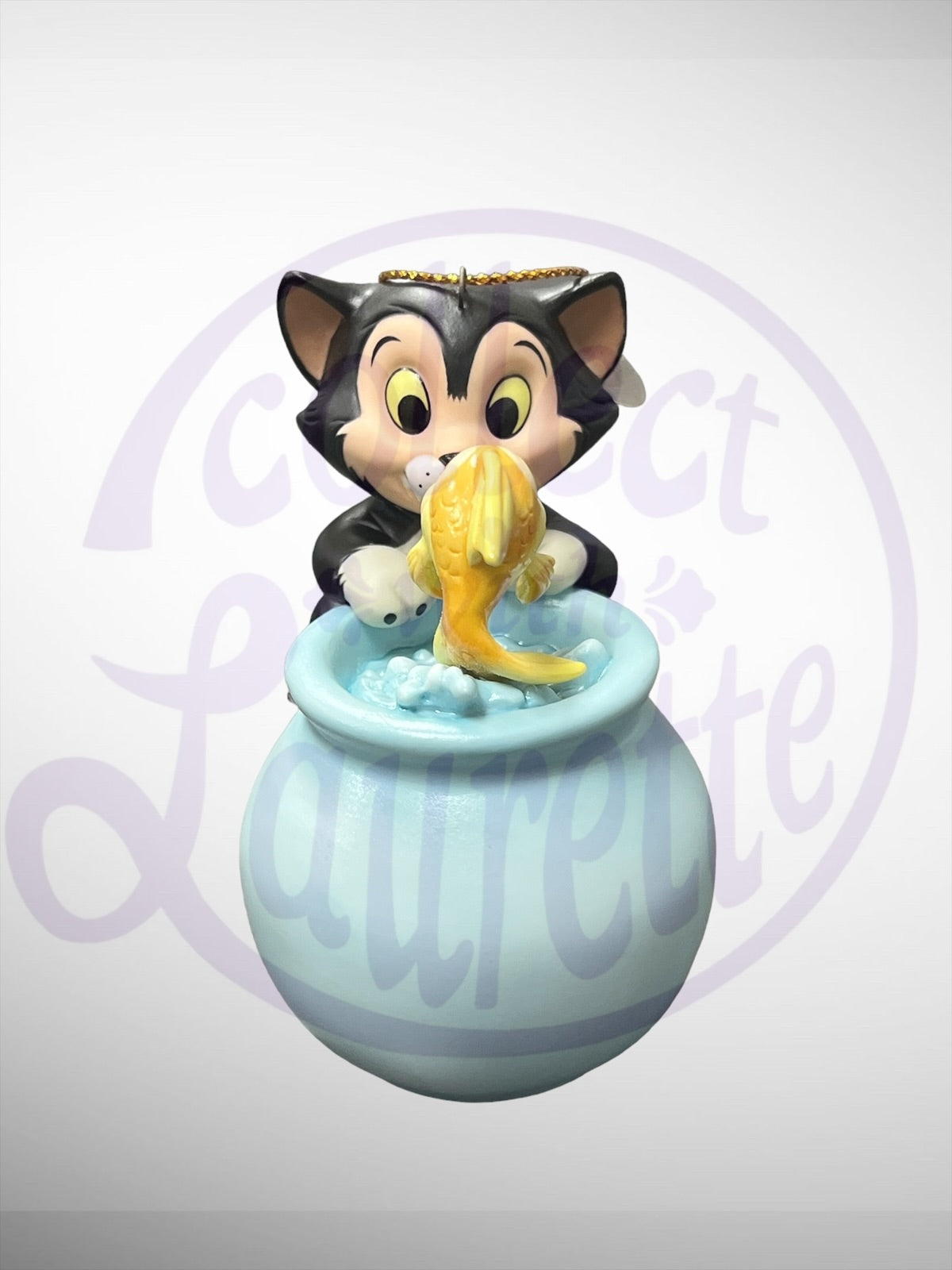 Walt Disney Classics Collection - WDCC Purrfect Kiss Figaro Cleo Pinocchio Ornament Figurine