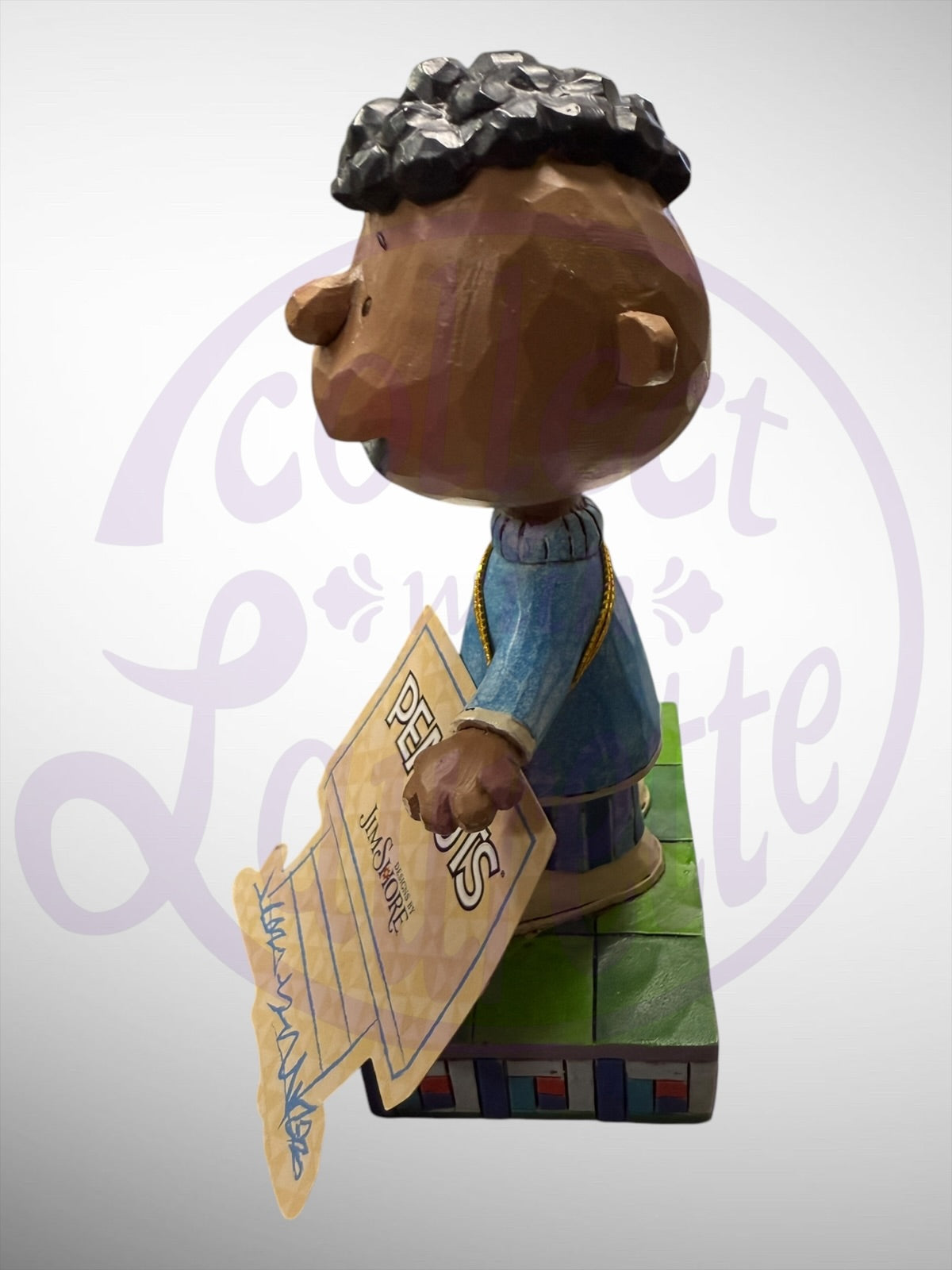 Jim Shore Peanuts - Friendly Franklin Personality Pose Figurine (No Box)