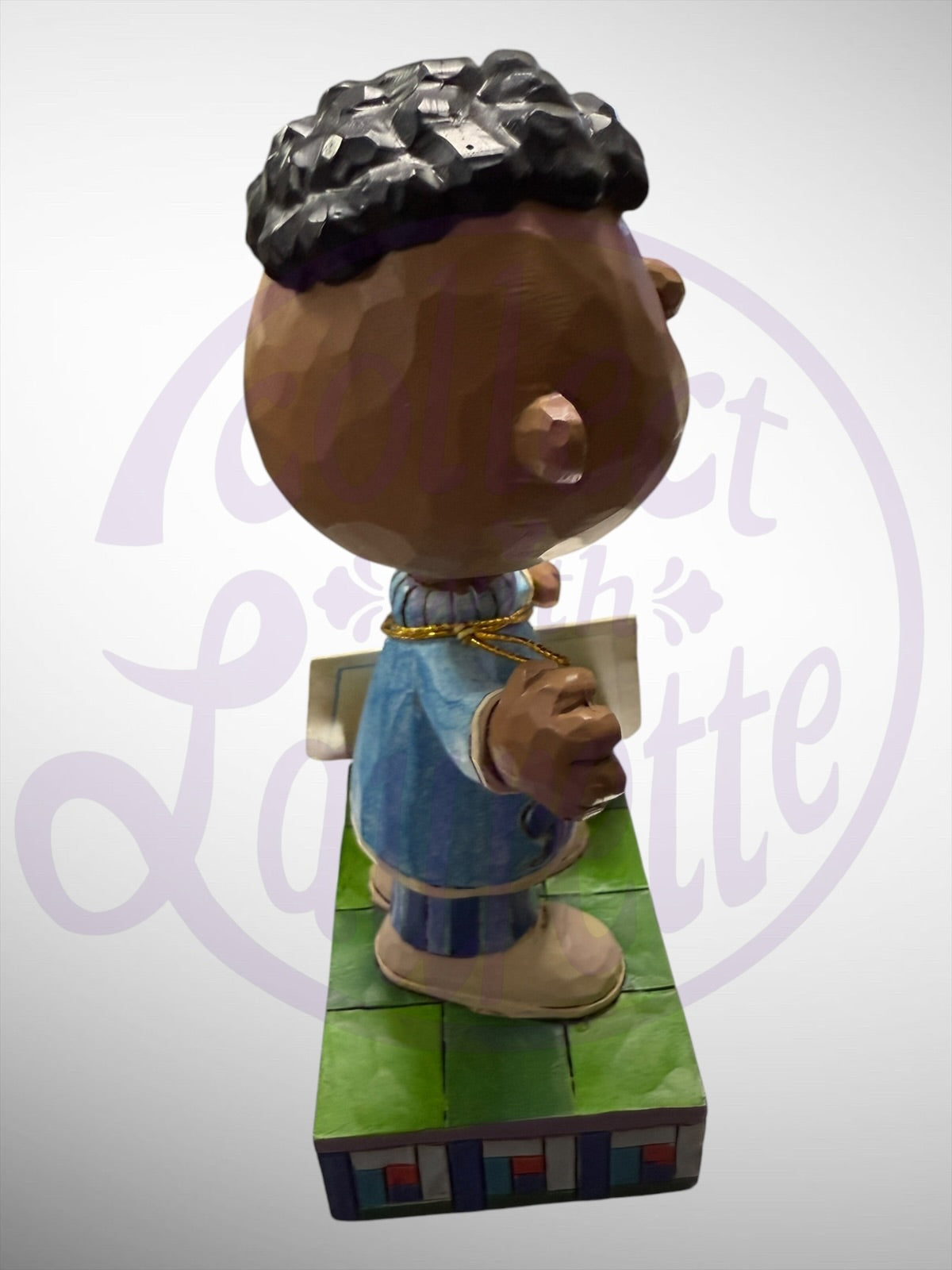 Jim Shore Peanuts - Friendly Franklin Personality Pose Figurine (No Box)