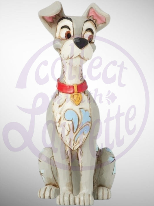 Jim Shore Disney Traditions -  Tramp Mini Figurine