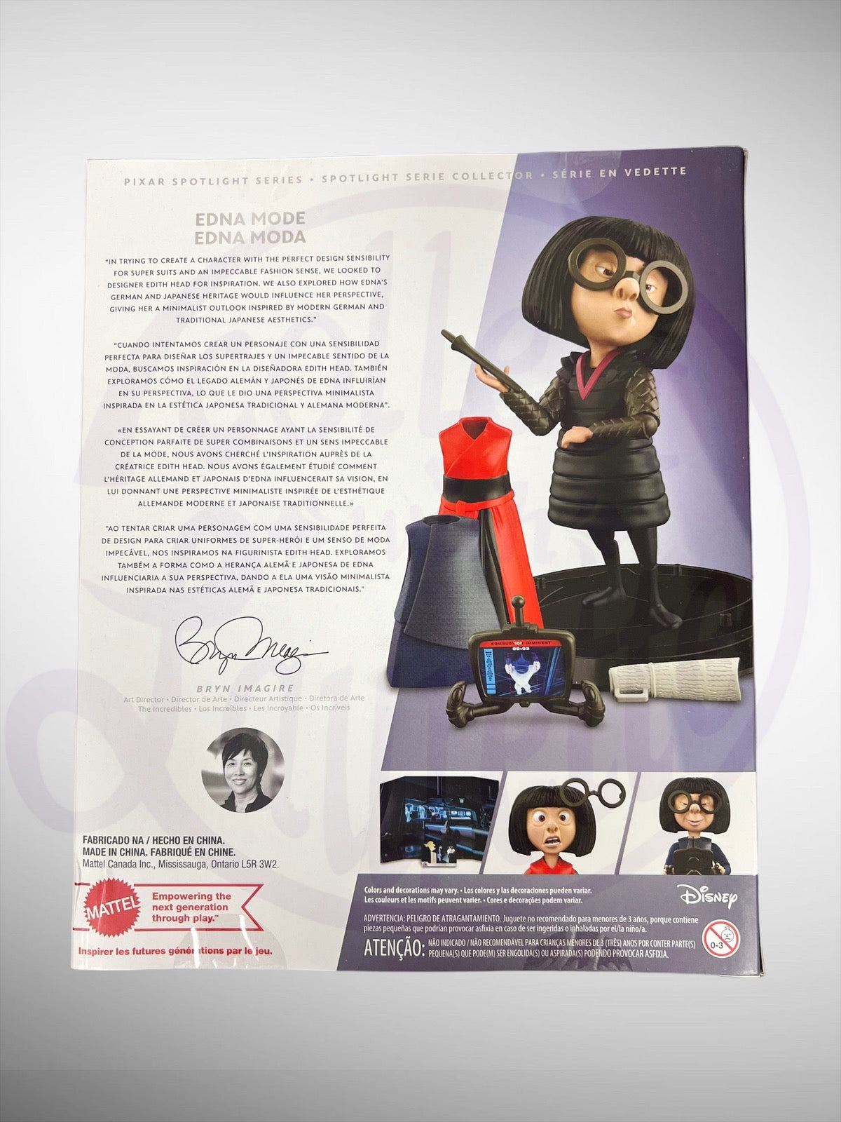 Mattel Disney PIXAR Spotlight Series Collector Figure - The Incredibles Edna Mode