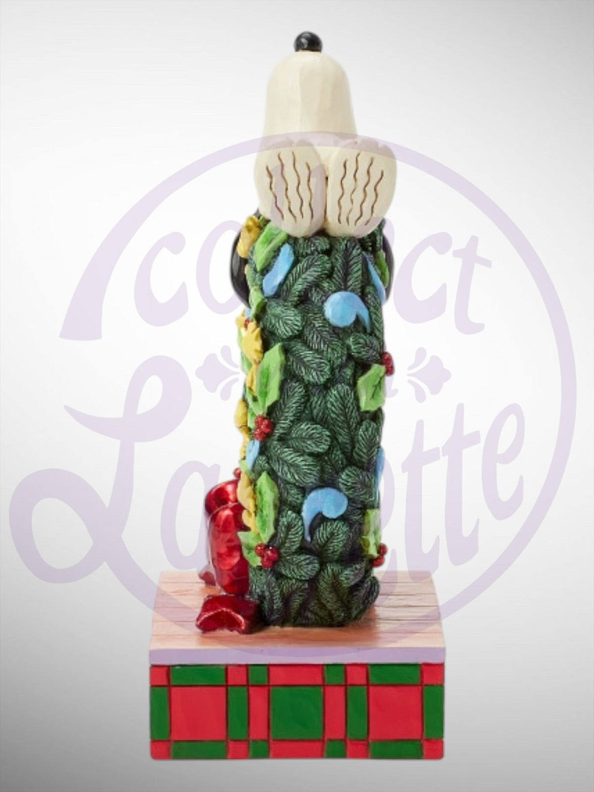 Jim Shore Peanuts - Happy Holiday Dreams Snoopy Woodstock Christmas Wreath Figurine