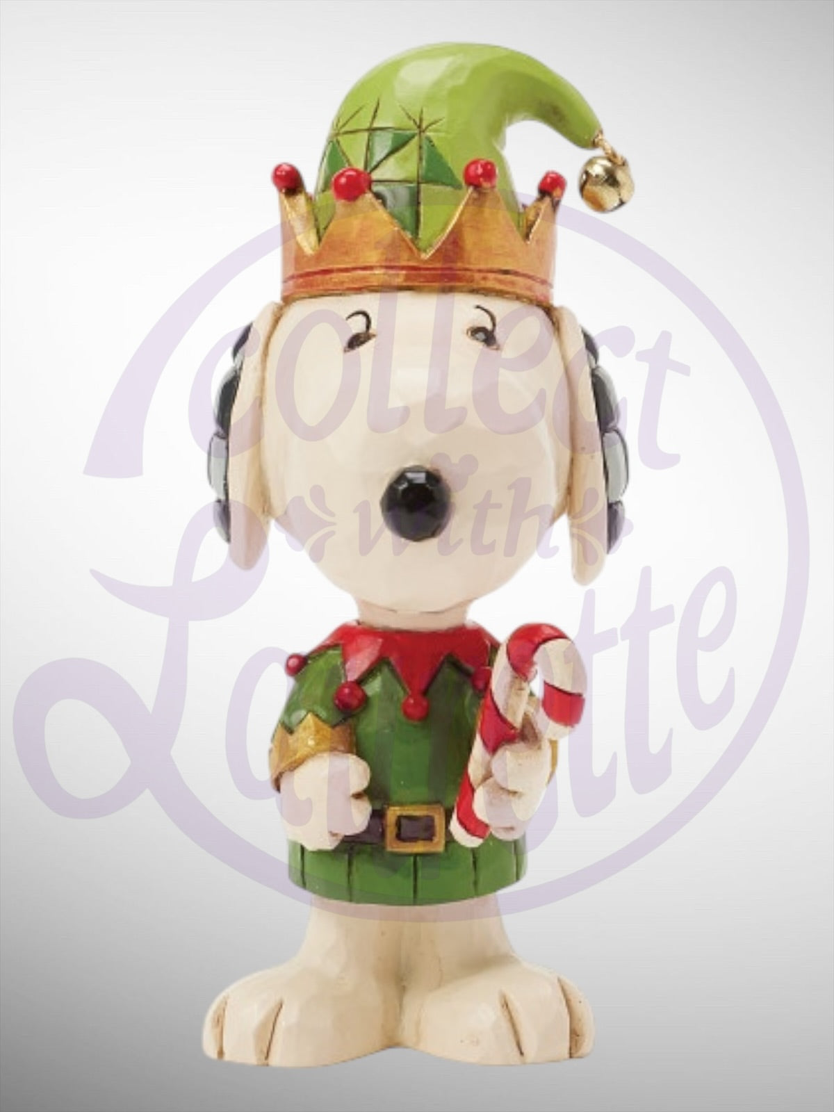 Jim Shore Peanuts - Snoopy Elf Mini Figurine