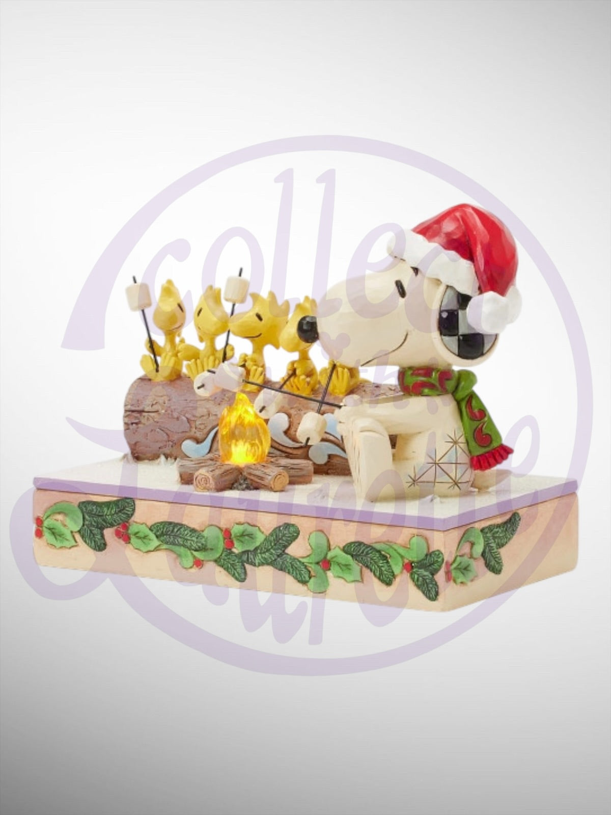 Jim Shore Peanuts - Campfire Companions Snoopy Woodstock Figurine