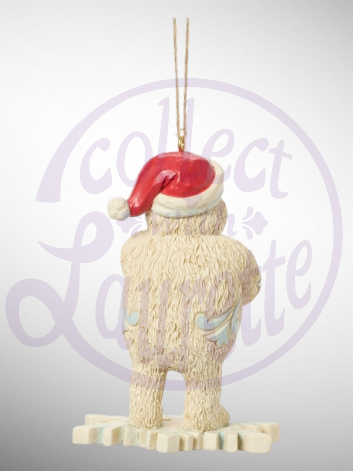 Jim Shore Rudolph Traditions - Bumble on Snowflake Hanging Ornament