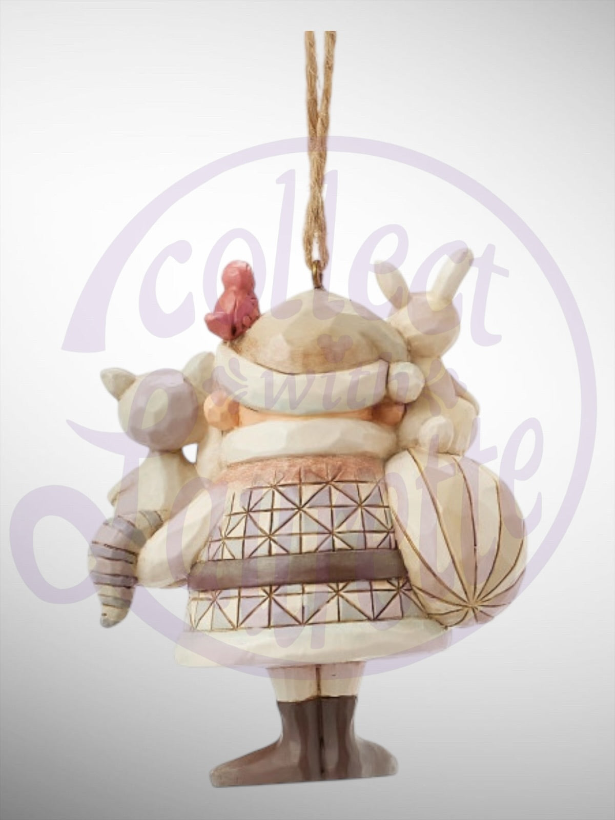 Jim Shore Rudolph Traditions - Woodland Santa with Animals Hanging Ornament