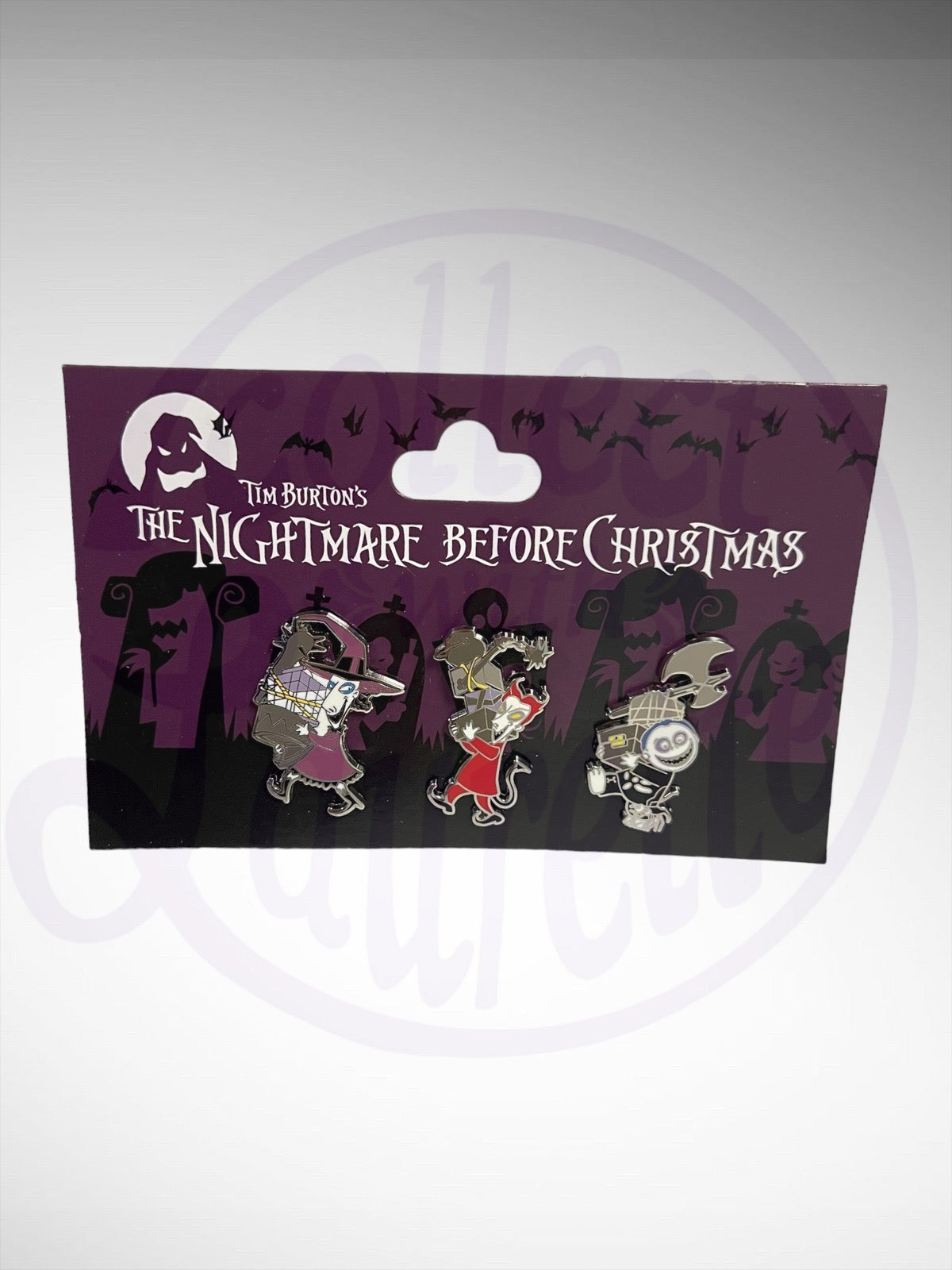 Disney Parks Pin Trading Collection - NBC Lock Shock Barrel 3 Pin Set