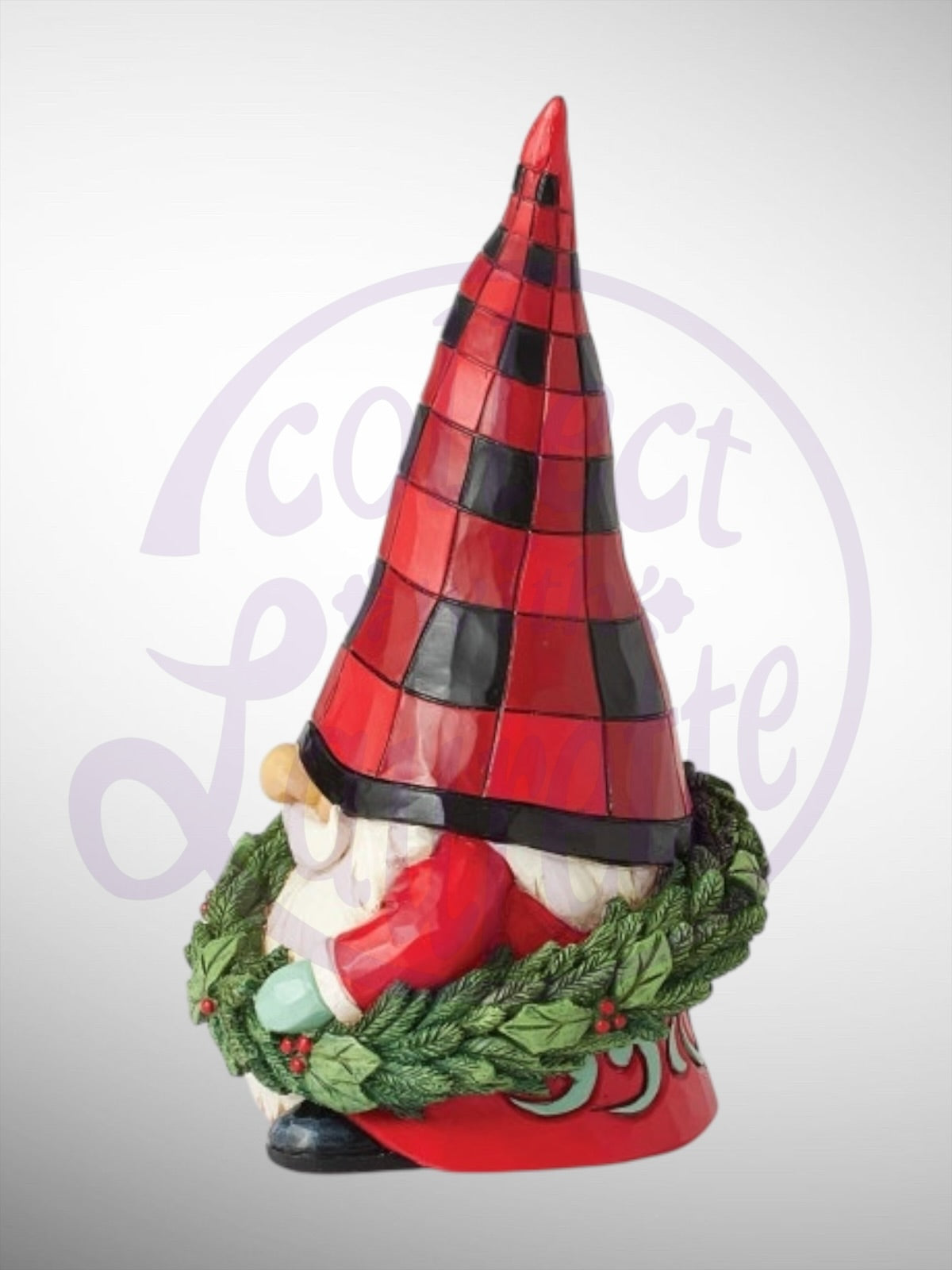 Jim Shore Heartwood Creek - Highland Glen Kiss-Mas Gnome Christmas Figurine - PREORDER