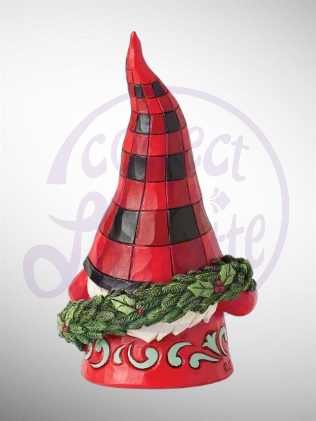 Jim Shore Heartwood Creek - Highland Glen Kiss-Mas Gnome Christmas Figurine - PREORDER