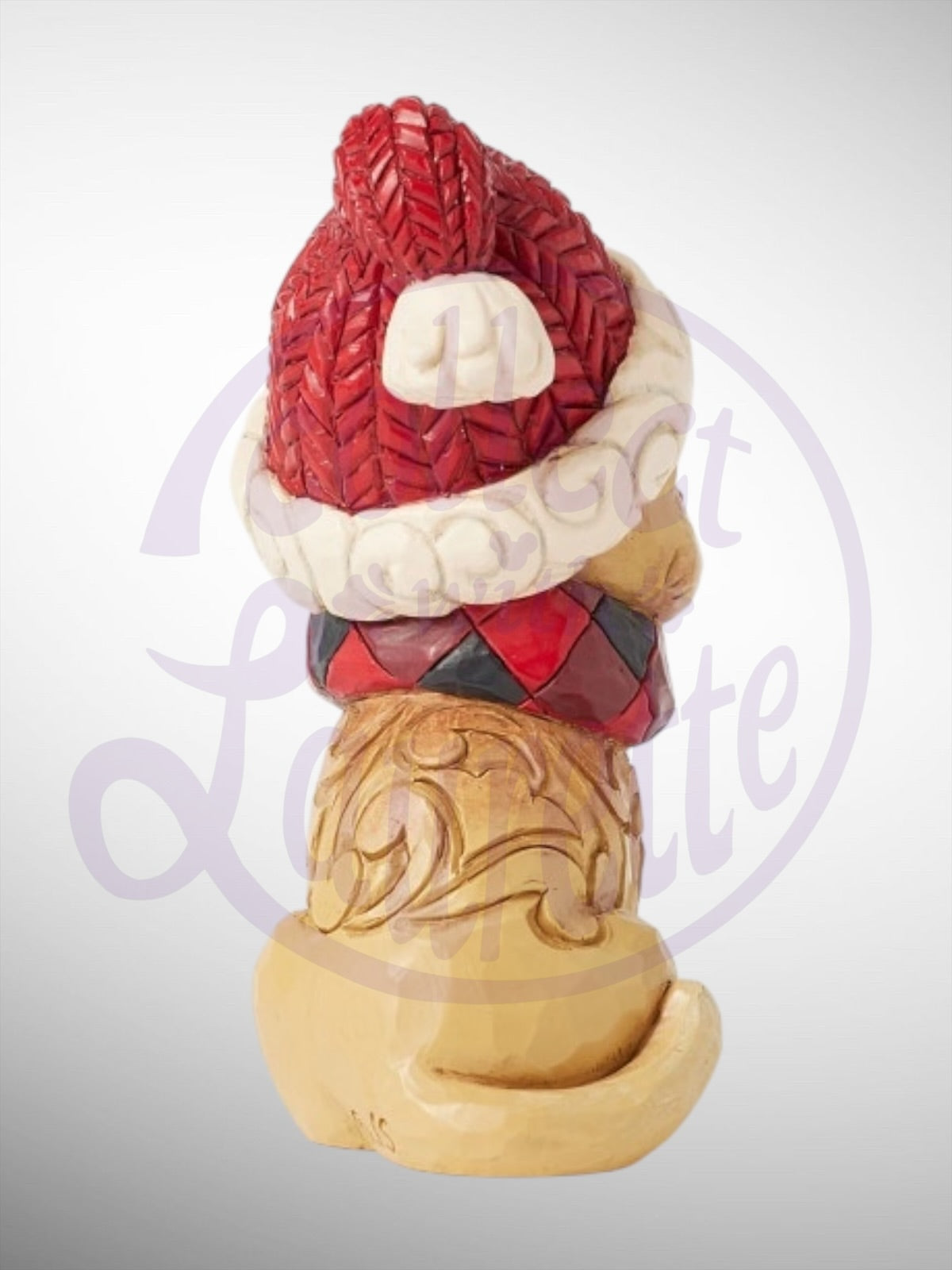 Jim Shore Heartwood Creek - Highland Glen Mini Cat Christmas Figurine