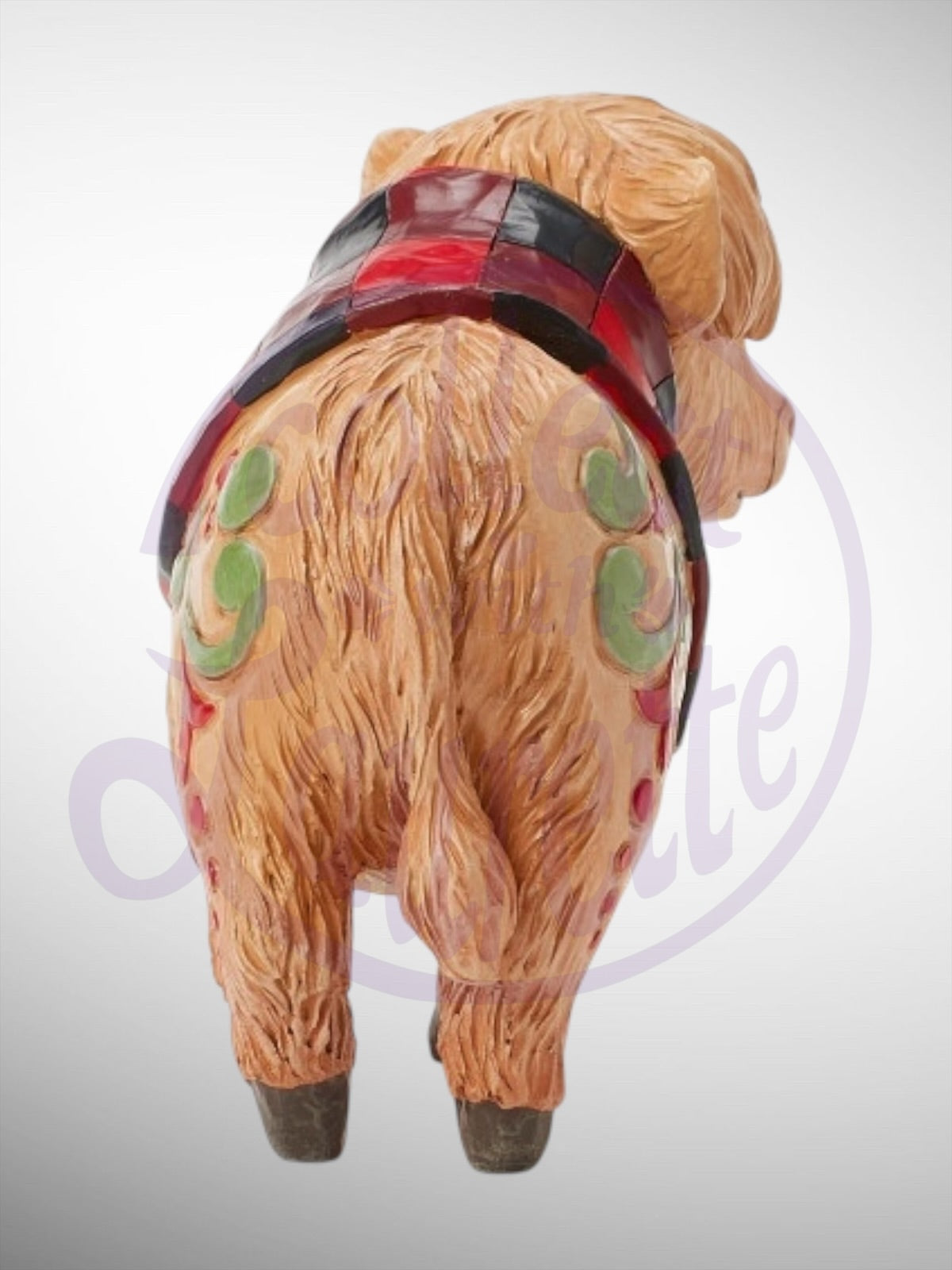 Jim Shore Heartwood Creek - Highland Glen Moo-ti-ful Christmas Cow Figurine