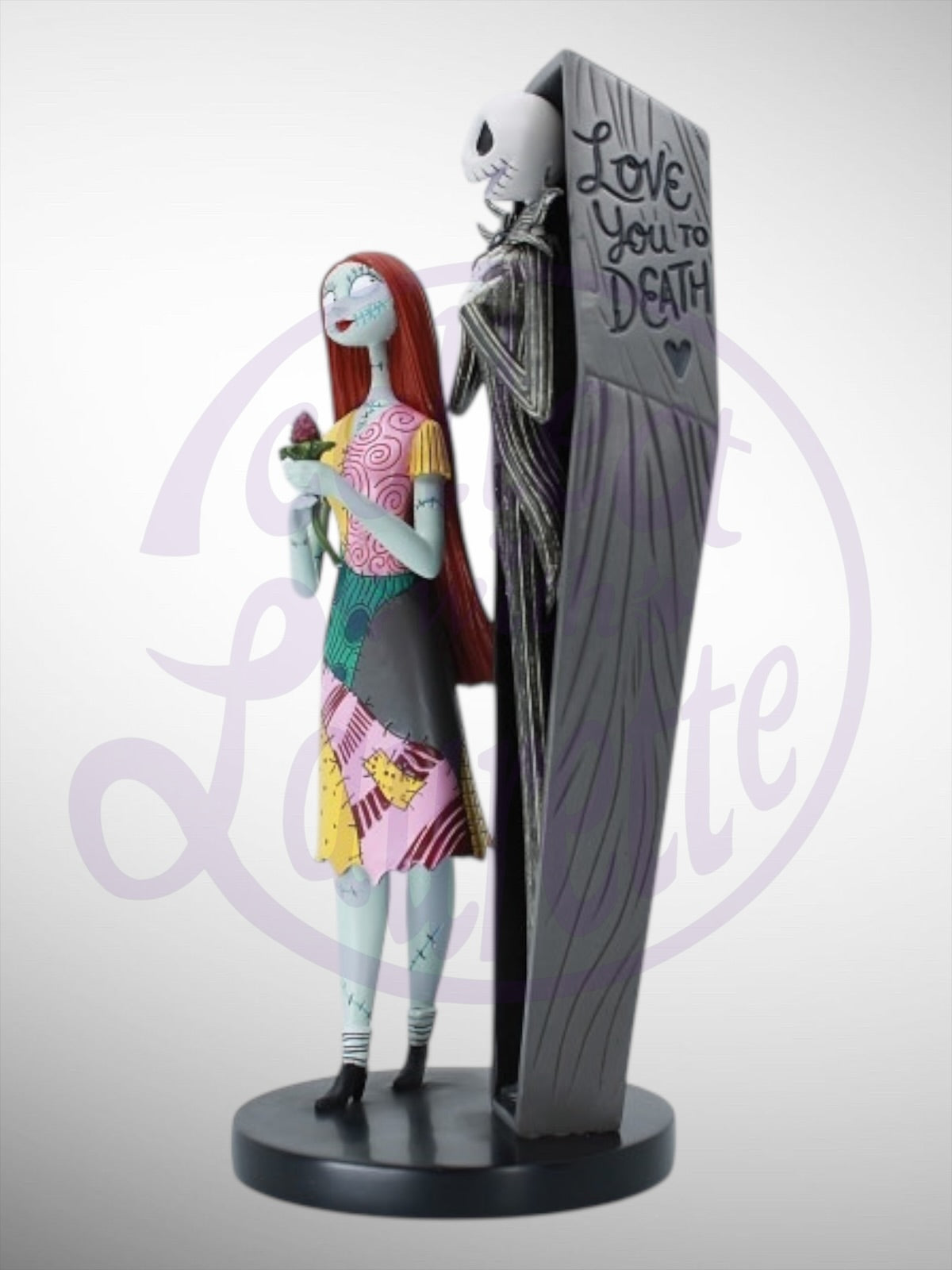 Disney Showcase Collection - Jack & Sally Skellington Nightmare Before Christmas Coffin Figurine
