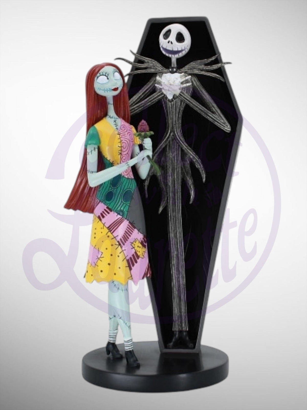 Disney Showcase Collection - Jack & Sally Skellington Nightmare Before Christmas Coffin Figurine