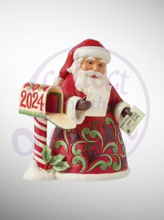 Jim Shore Heartwood Creek - Dear Santa Claus 2024 Figurine