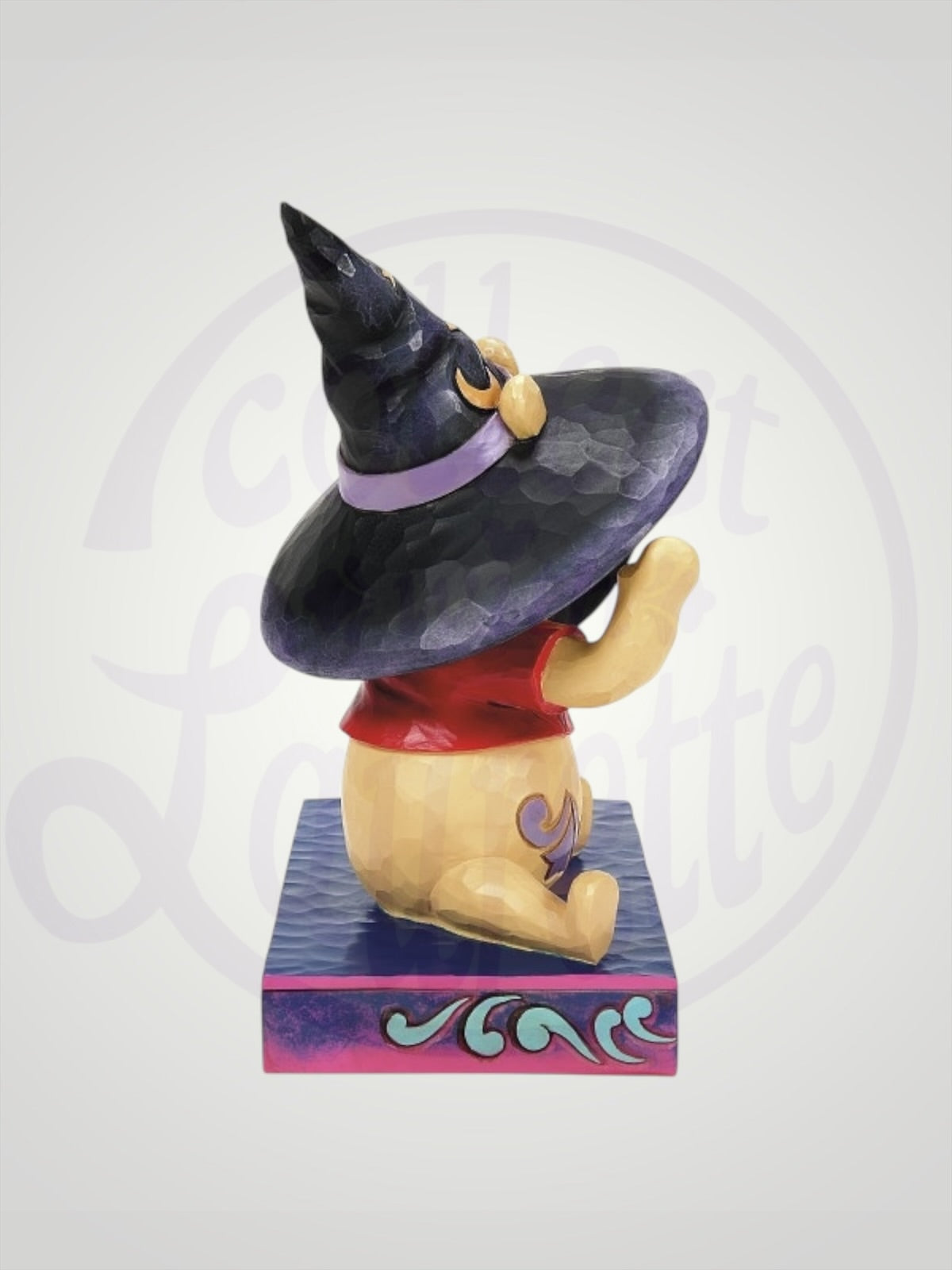 Jim Shore Disney Traditions - Winnie the Boo! Pooh Piglet Witch Hats Halloween Figurine